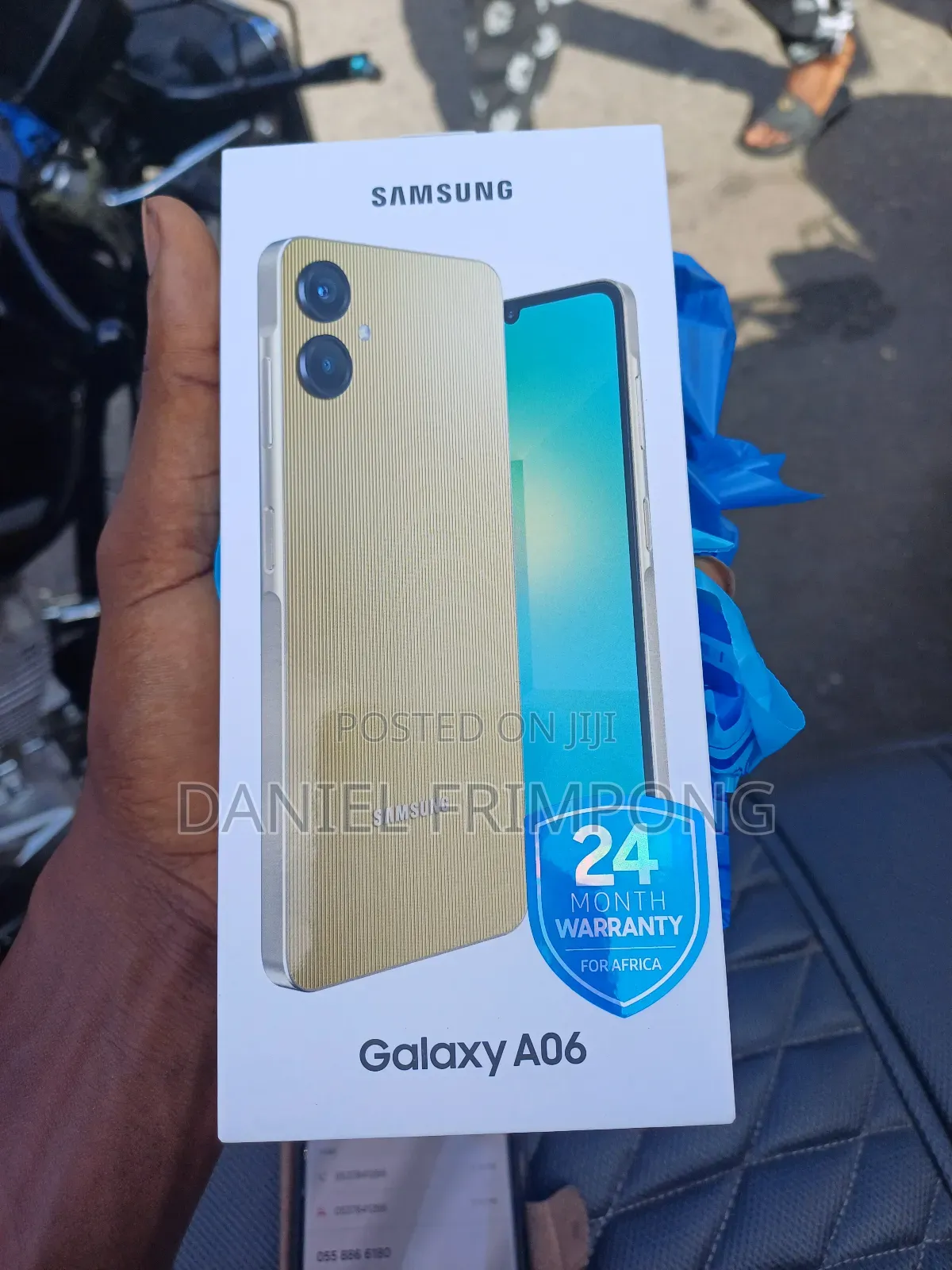New Samsung Galaxy A06 64 GB Gold