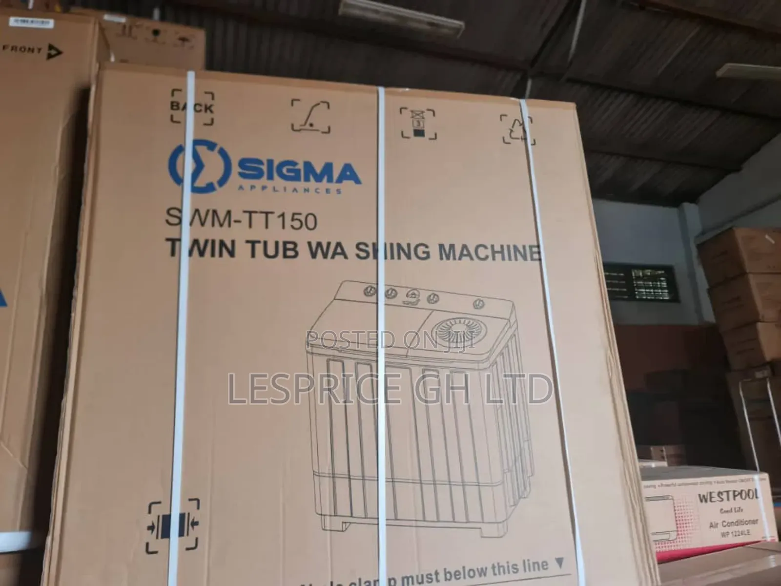 Durable ~ Sigma 15kg Washing Machine