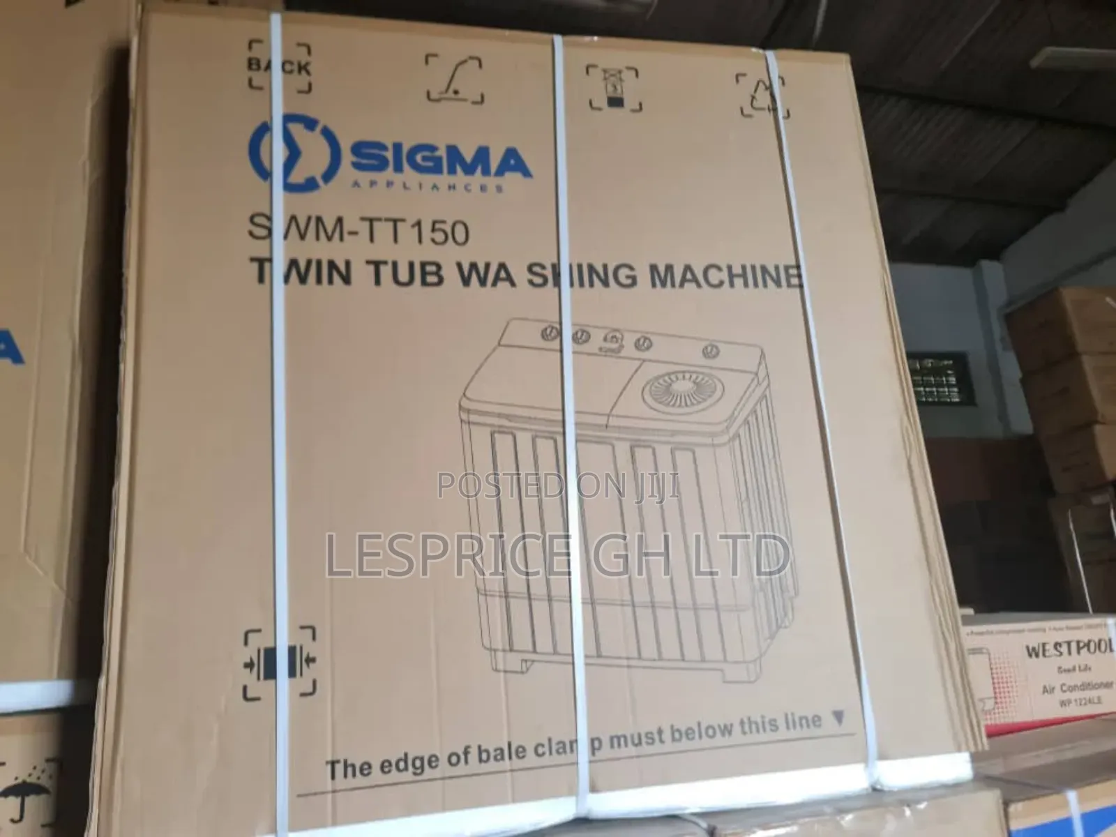 Hassle -Free Laundry ~ Sigma Washer // 15kg Capacity