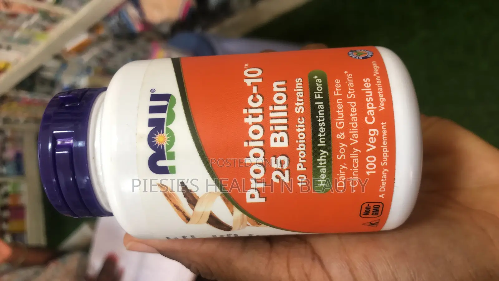 Now Foods Probiotic-10, 25 Billion, 100 Veg Capsules