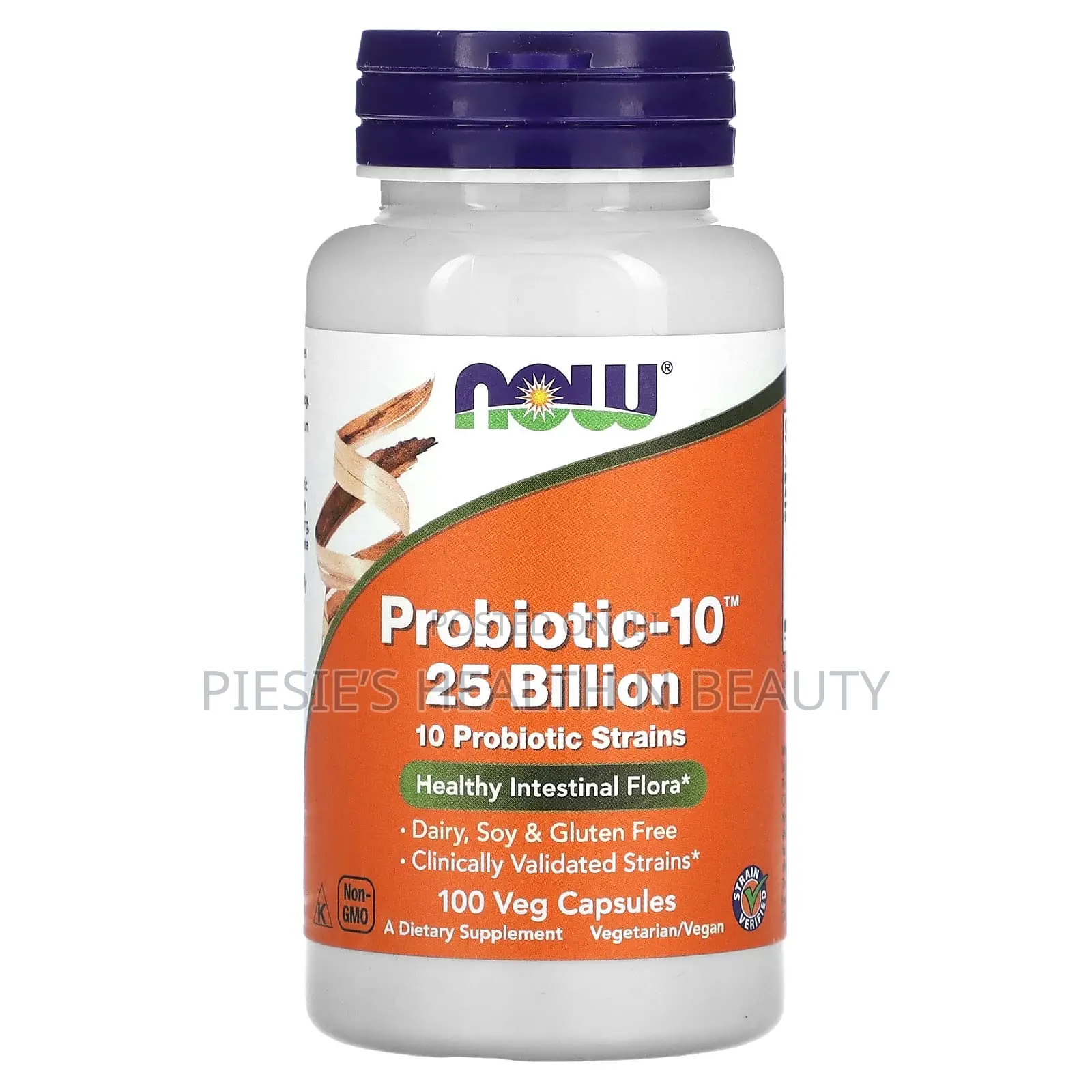 Now Foods Probiotic-10, 25 Billion, 100 Veg Capsules