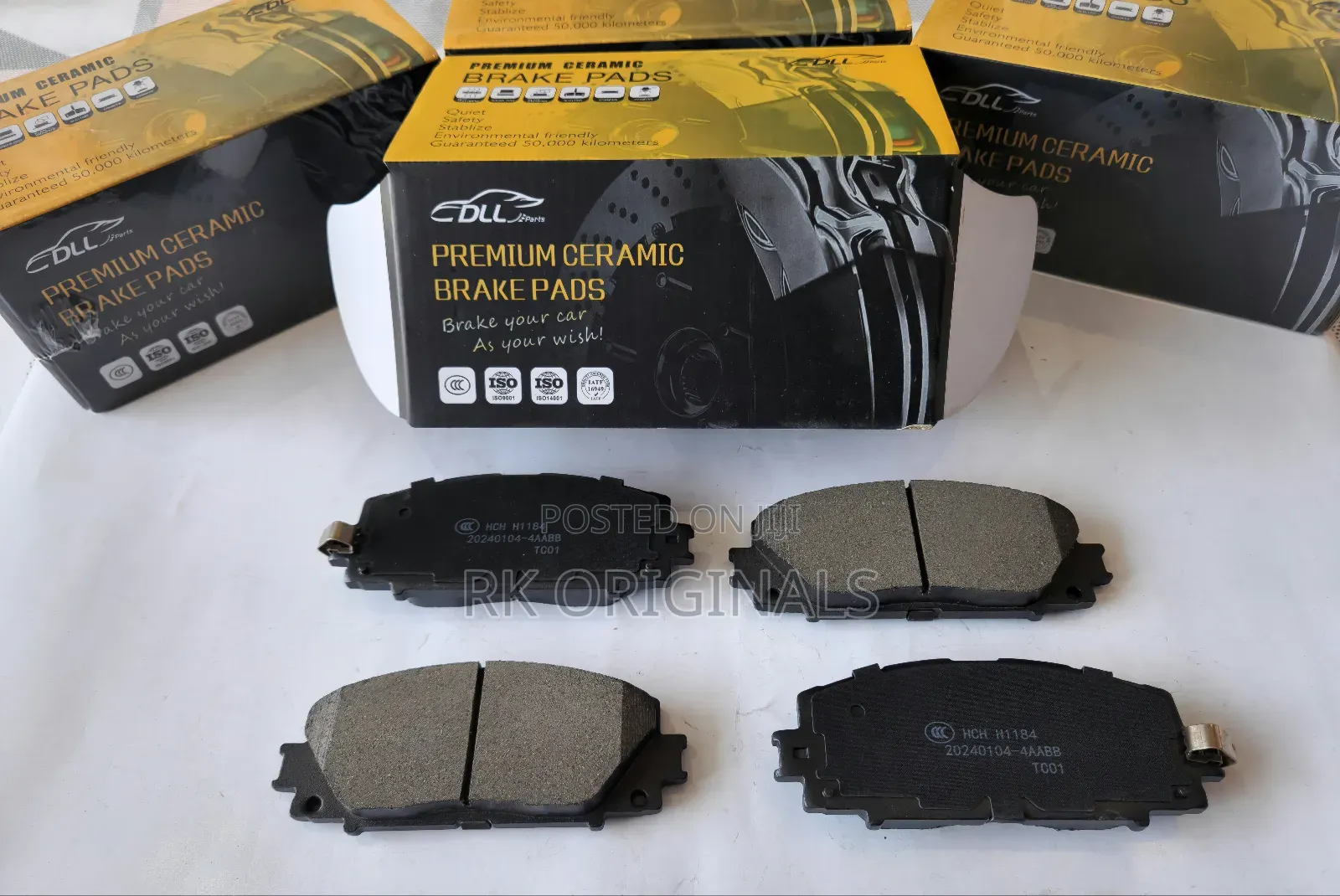 Yaris 06-18/Vitz 09/Prius C 12-21 Ceramic Front Brake Pad