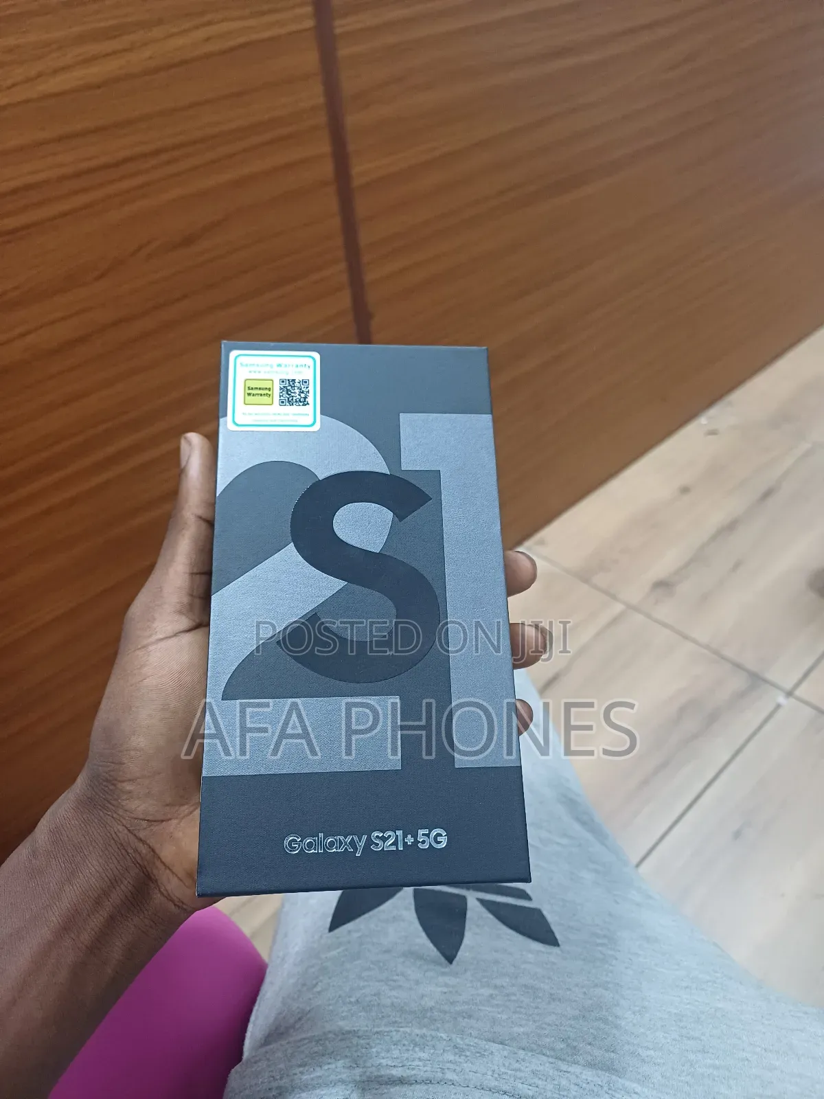 New Samsung Galaxy S21+ 5G 128 GB Black