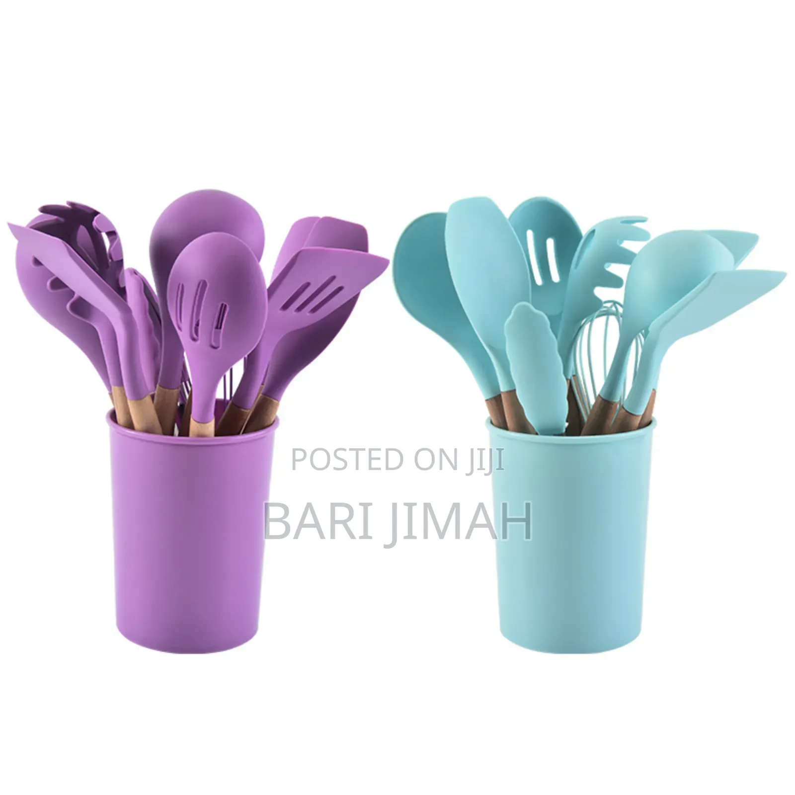 Silicone Kitchen Spoon Set