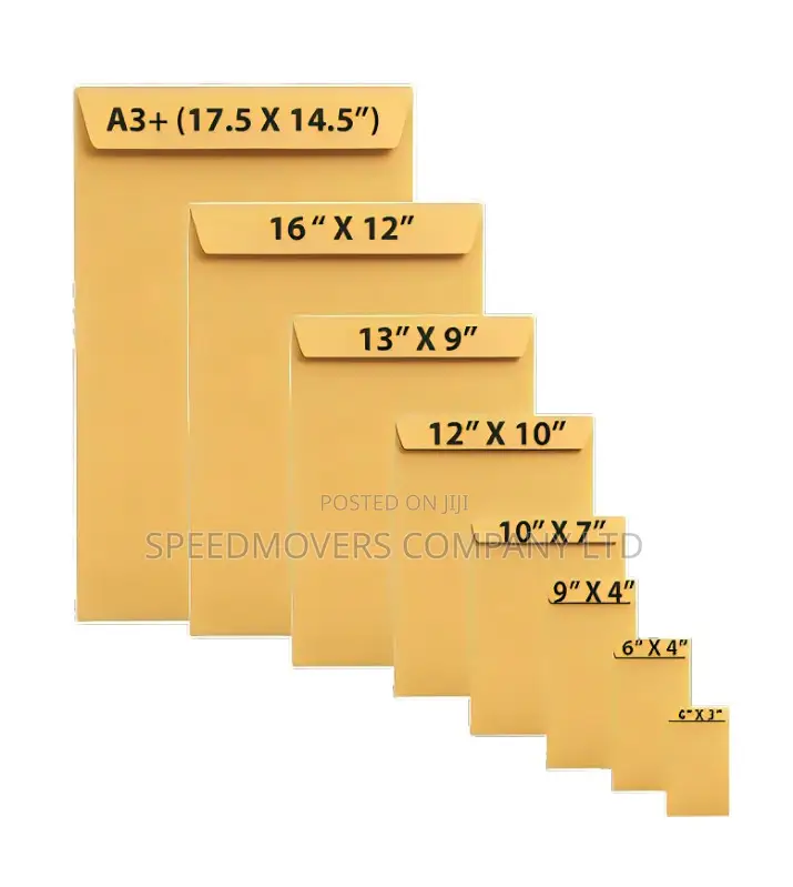 A4 Brown and White Envelopes