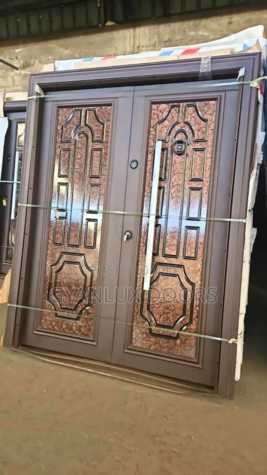 Double Security Doors 6ft Turkish