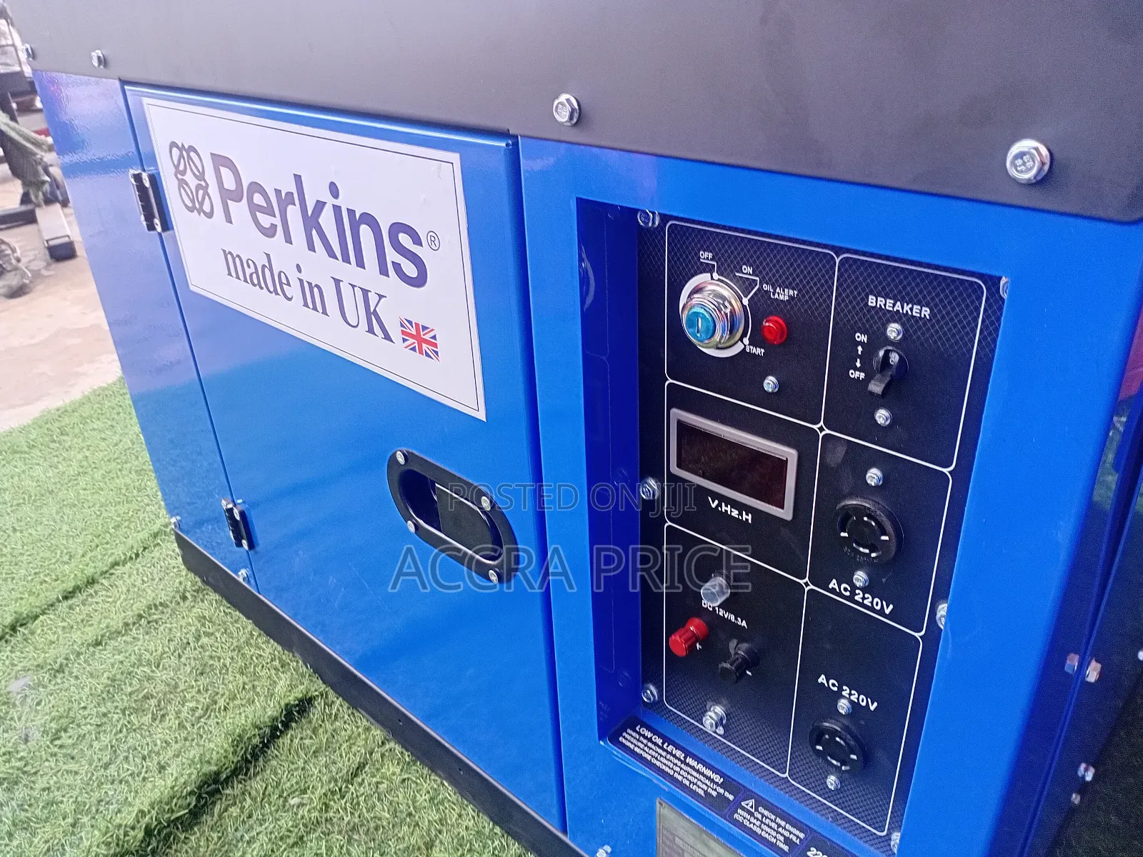 Fast Acting 15kva Perkins Diesel 16500w Generator System