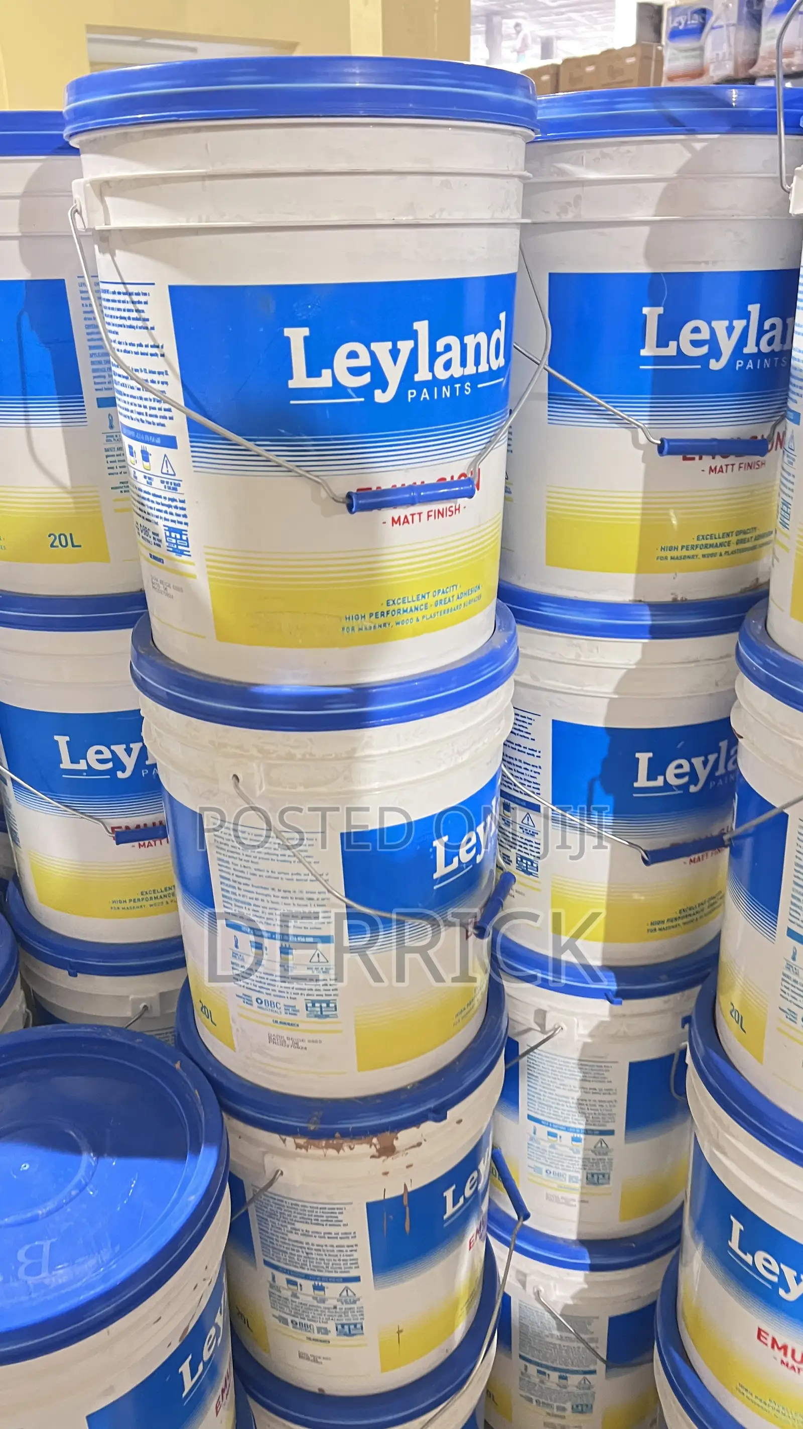 Layland Emulsion With Excellent Matt Finish