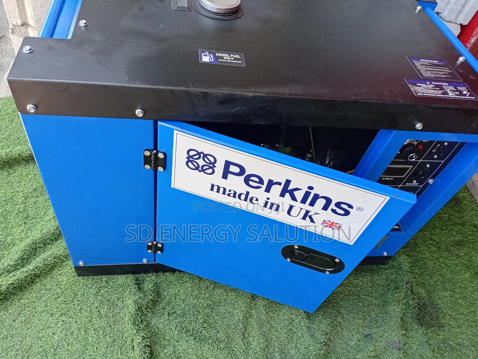 Exuberant 15kva Perkins Diesel Generator Perkins 16500w