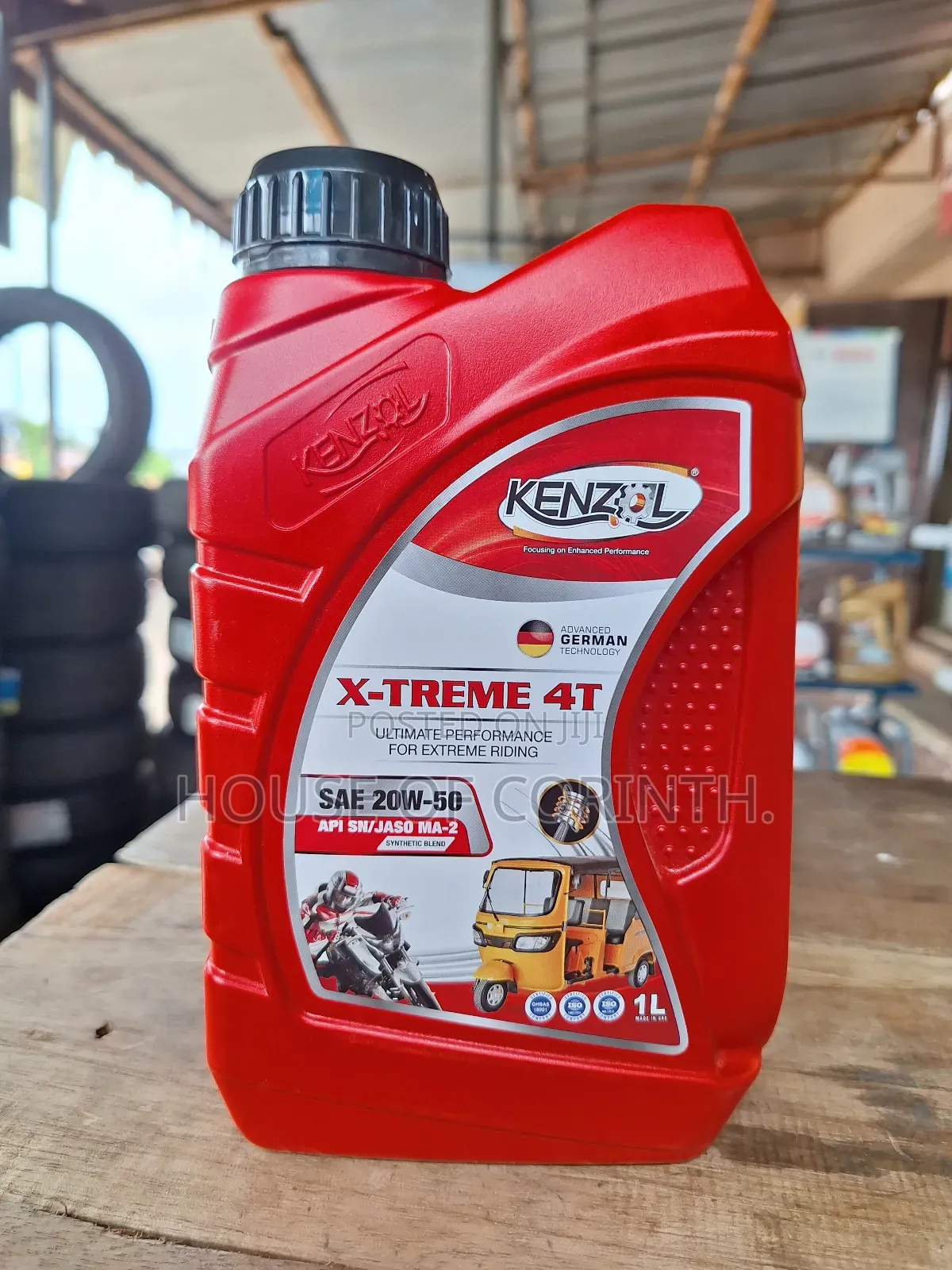 Kenzol Engine Oil 4t Sae 20w50 - Motorbikes