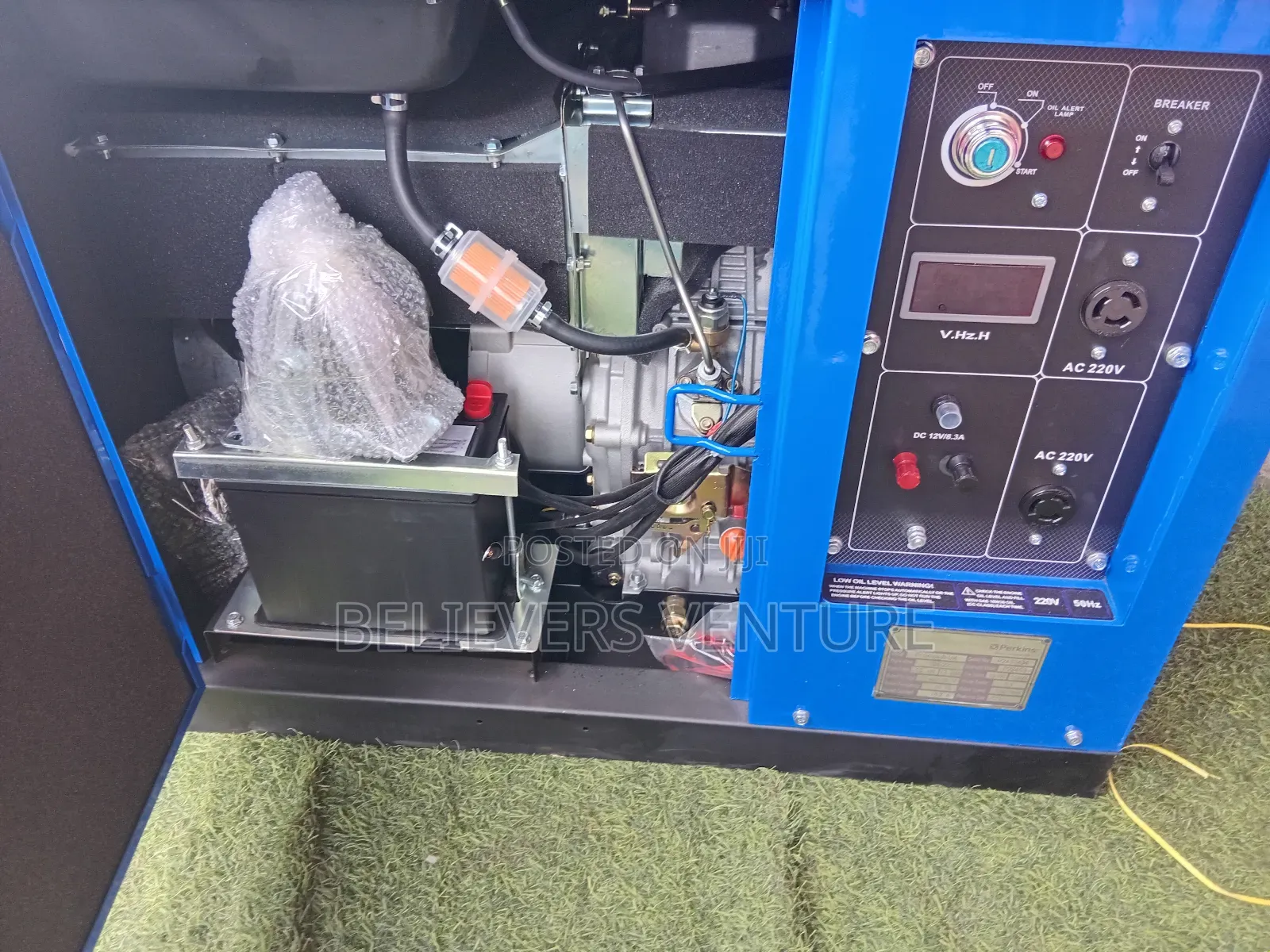 Perkins Synthetic Model 15kva Generator 230v Generator