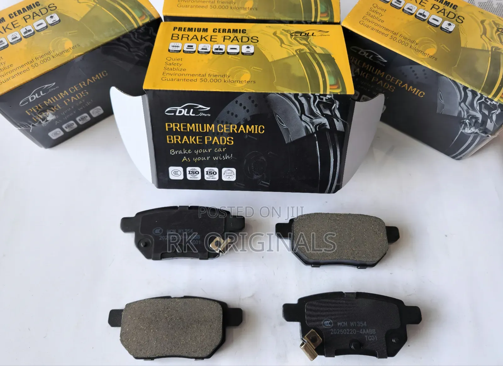 Corolla 09-19/Yaris 12-17 Ceramic Back Brake Pads