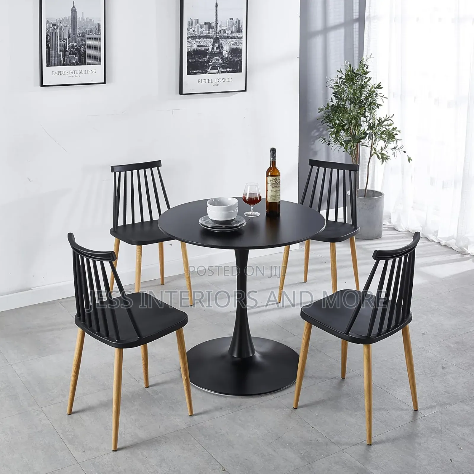 Dining Table (Round Black)