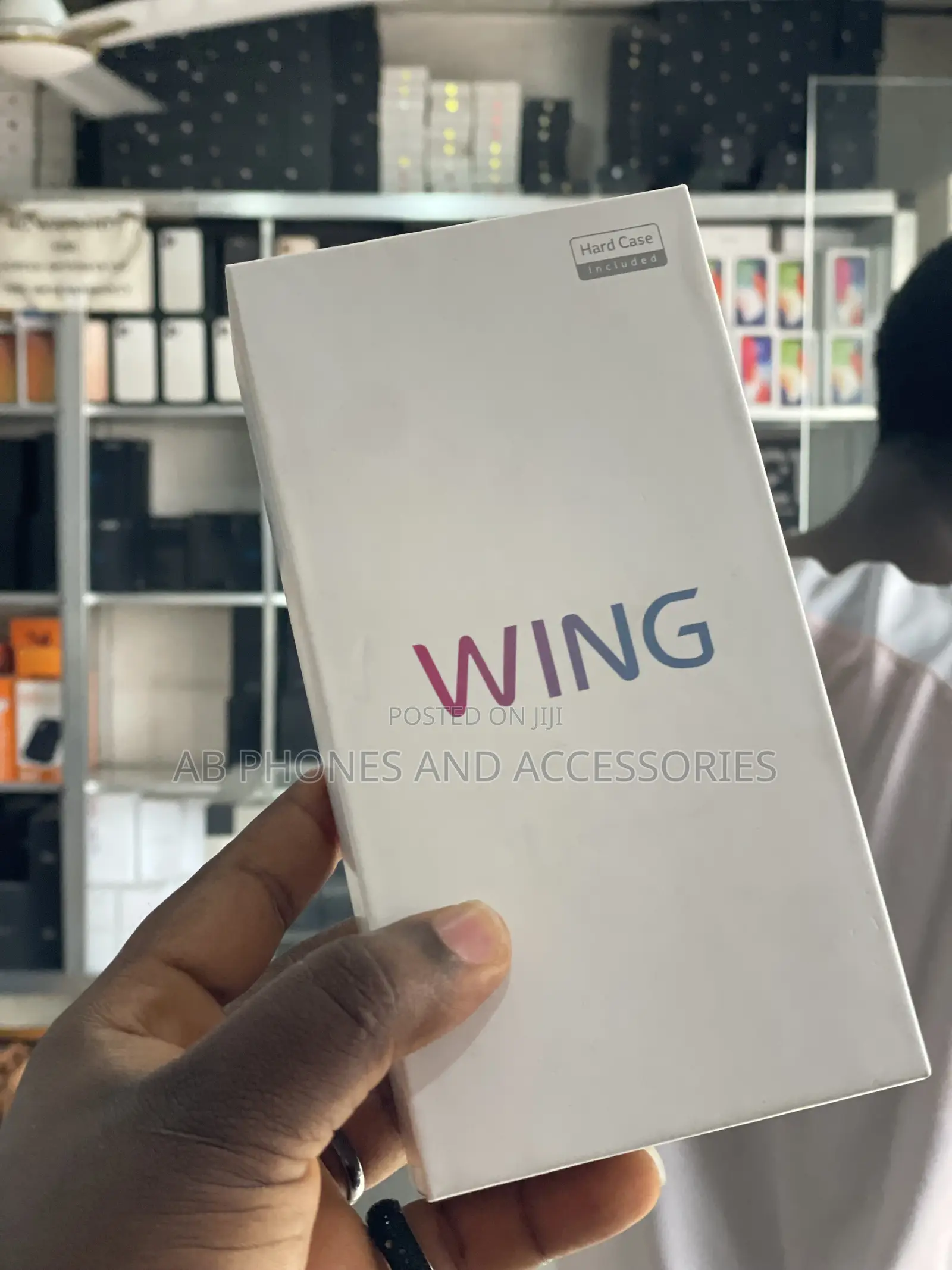 New LG Wing 5G 256 GB Black