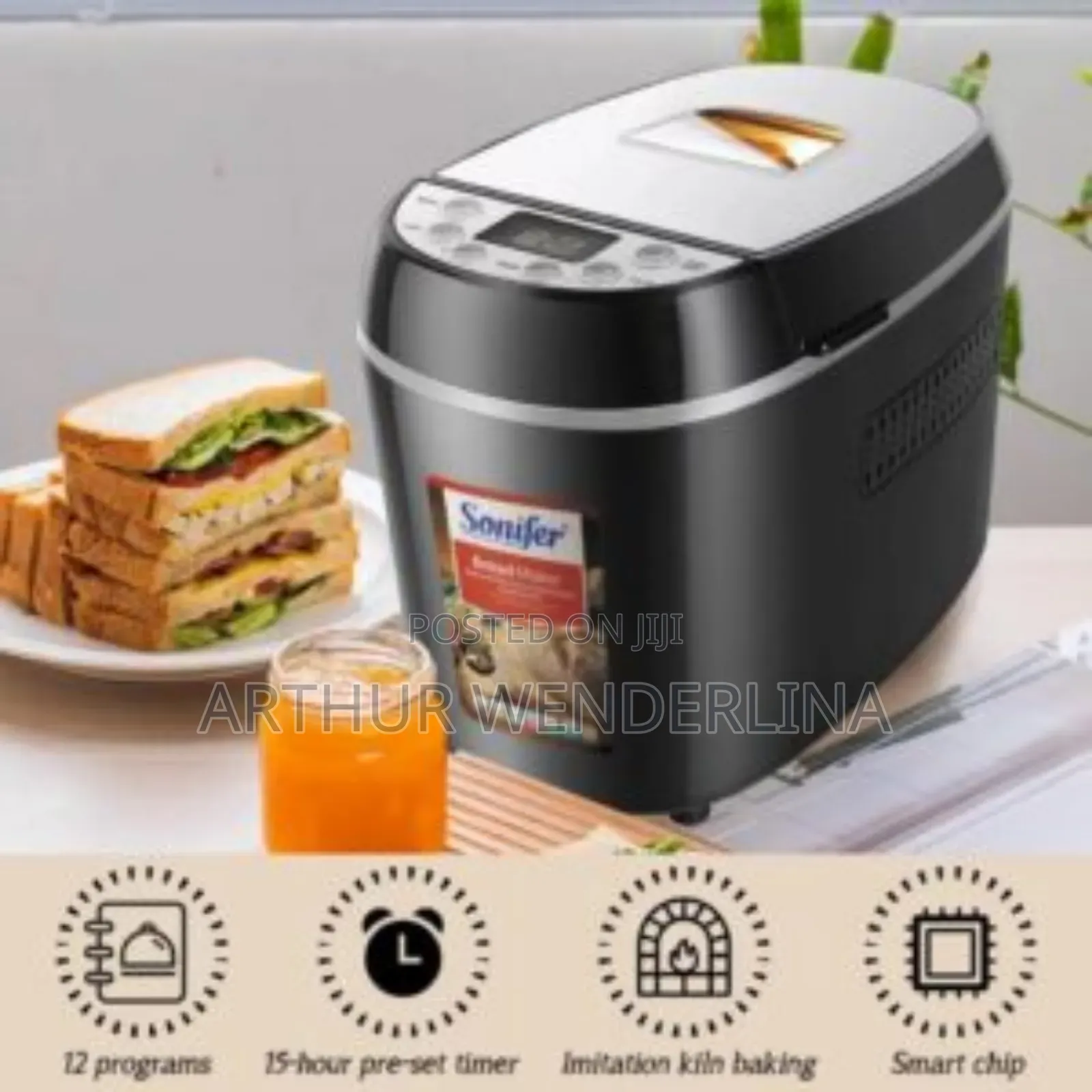 Sonifer Multifunction Digital Bread Maker
