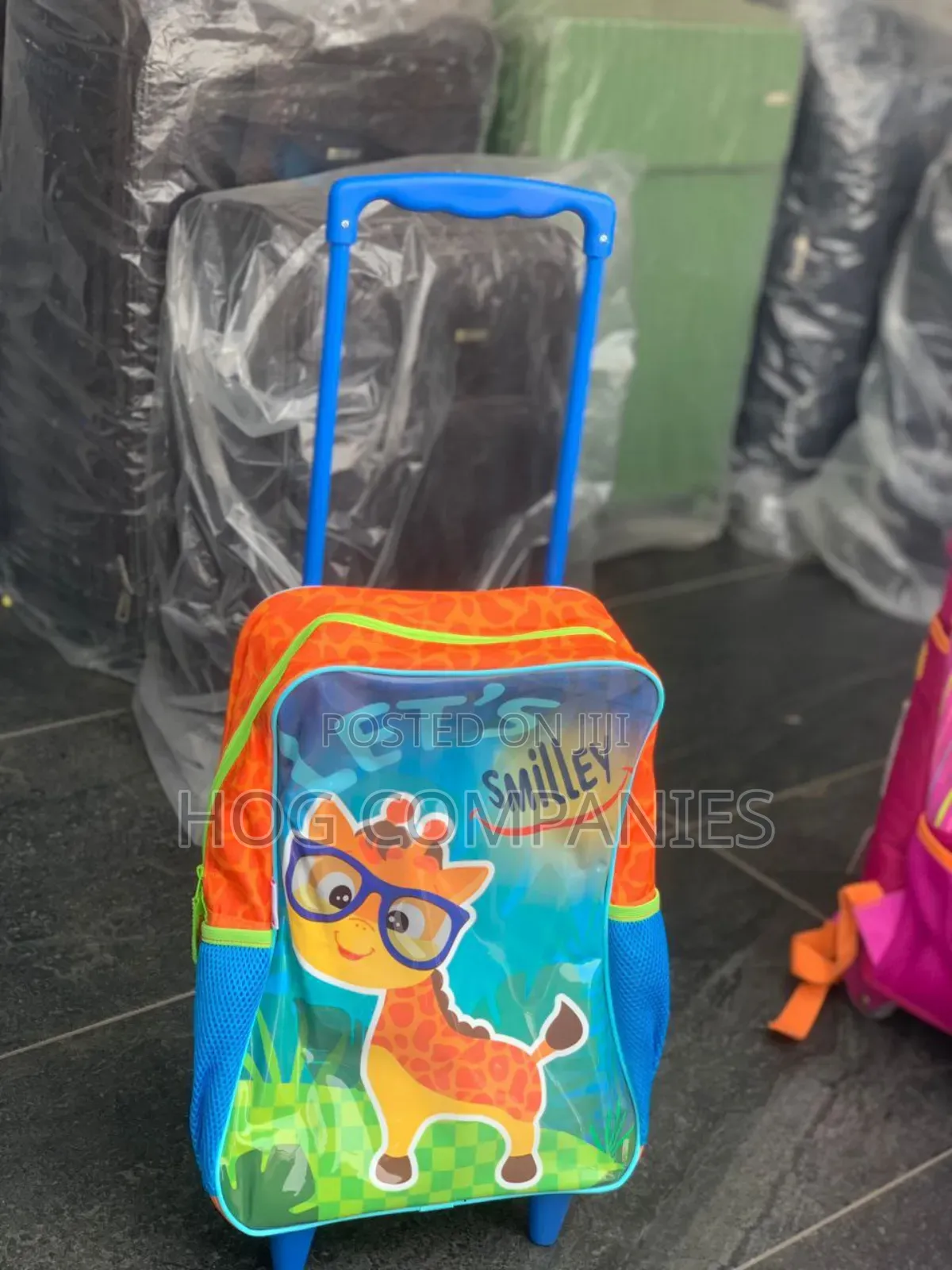Multifunctional Kids Trolley School Bag Backpack