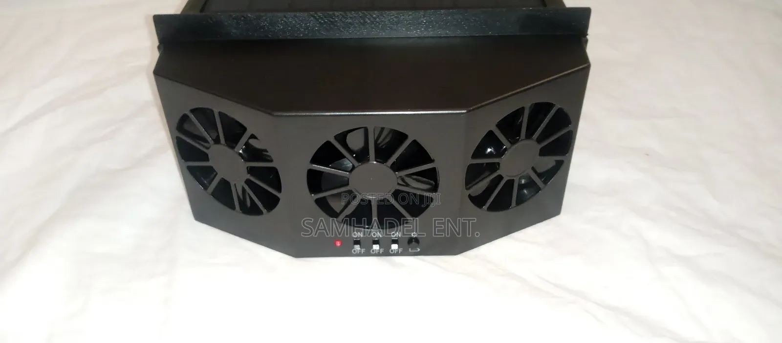 Solar Powered Car Ventilator Fan