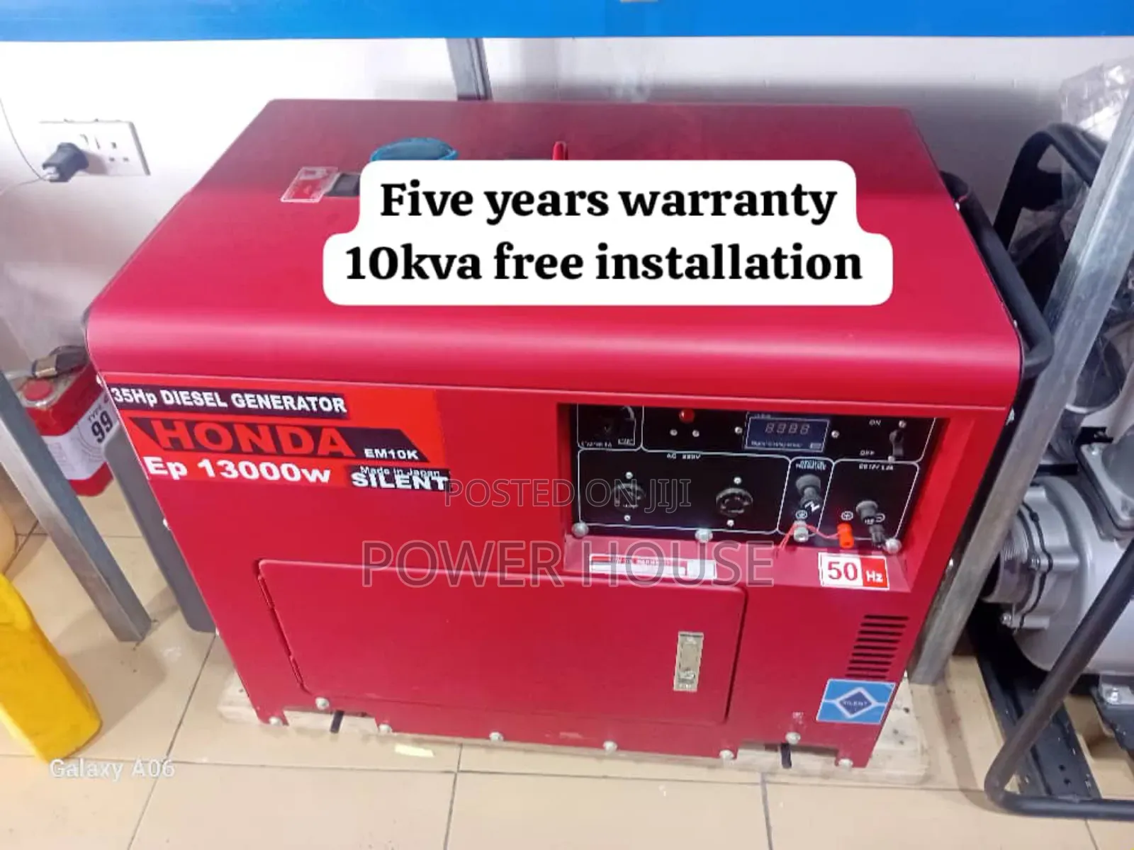 Residential System Honda Diesel Generator 10kva