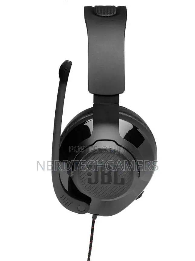 JBL Quantum 300 - Wired Over-Ear Gaming Headphones Black