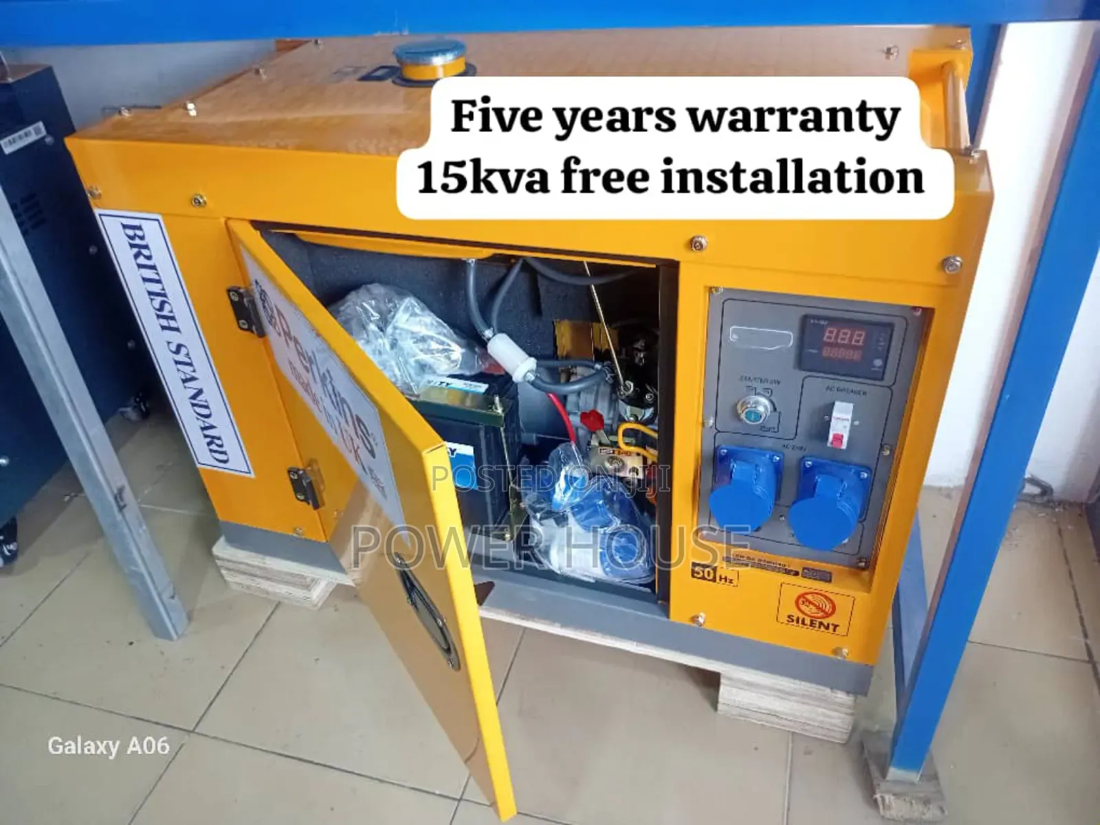 Screen Control System 16500watts 15kva Perkins Diesel