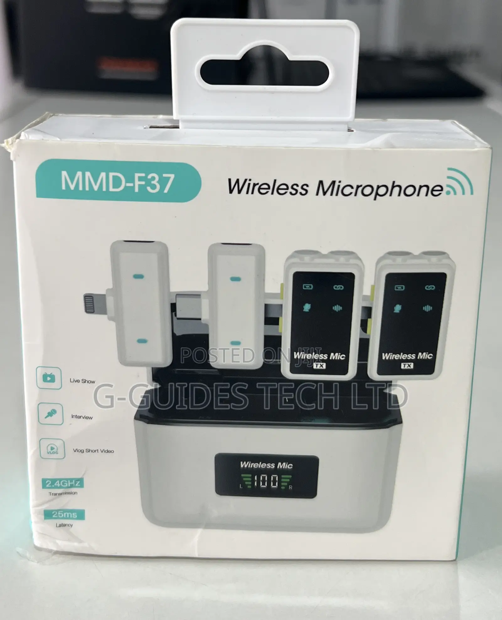 MMD-F37 Wireless Microphone for iPhone and Android Type-C