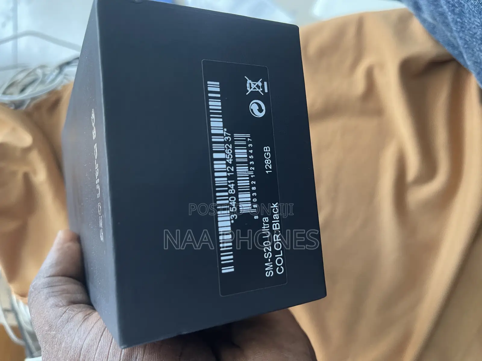 New Samsung Galaxy S20 Ultra 5G 128 GB Black