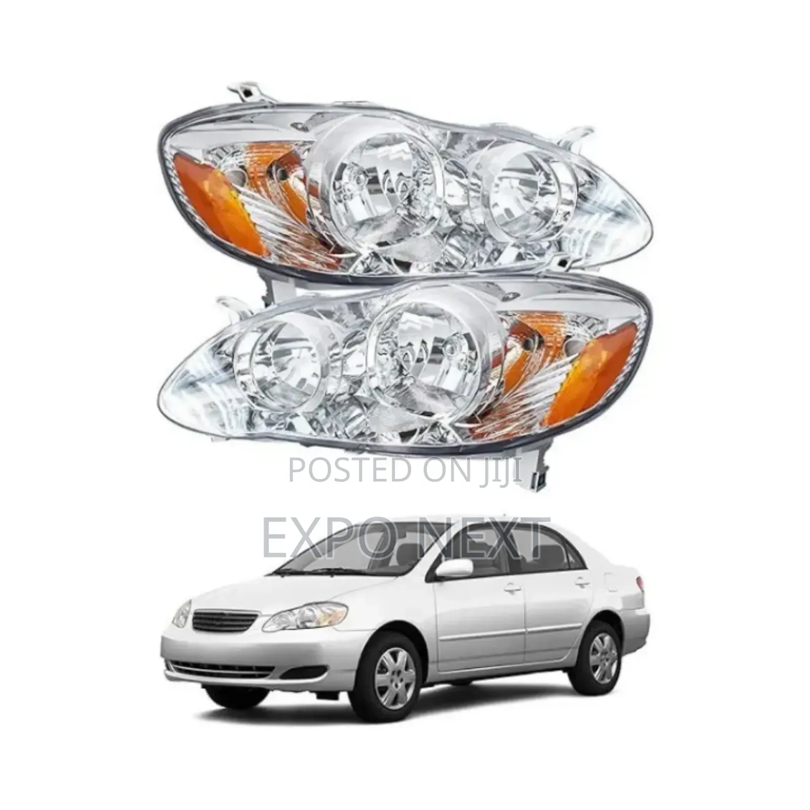 Toyota Corolla 2003-2008 Head Light Depo