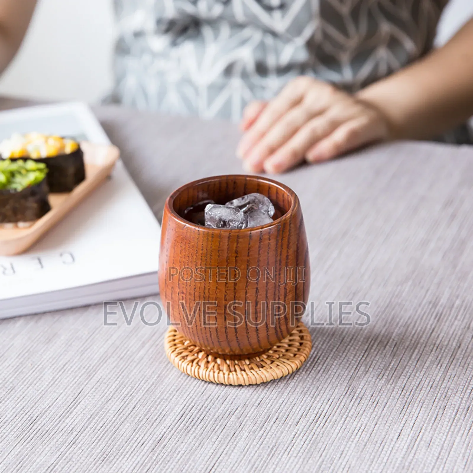 180ml Wooden Cup