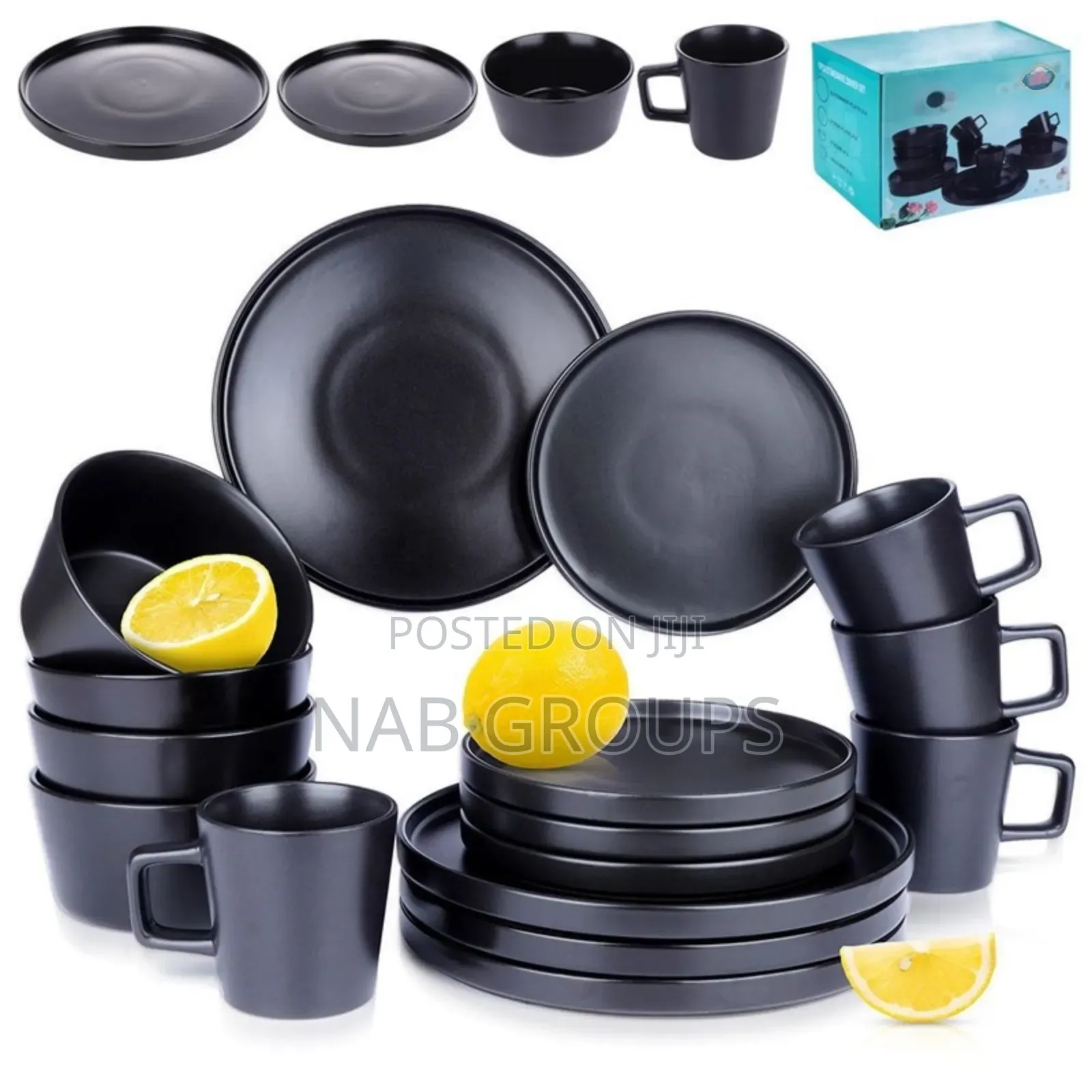 16pcs Matte Dinnerware Set