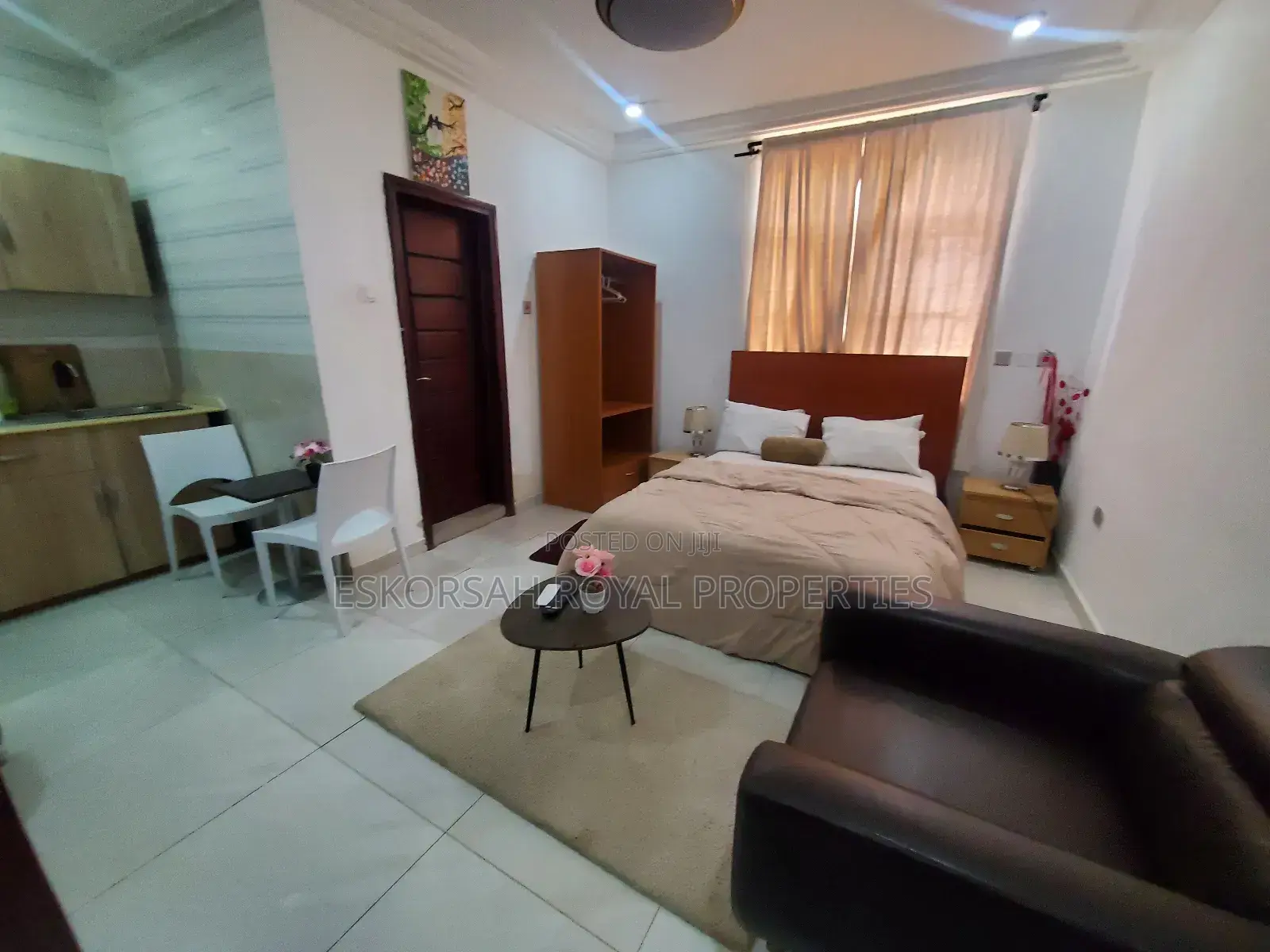 Furnished Studio Apartment in Adjiringanor Ability for rent