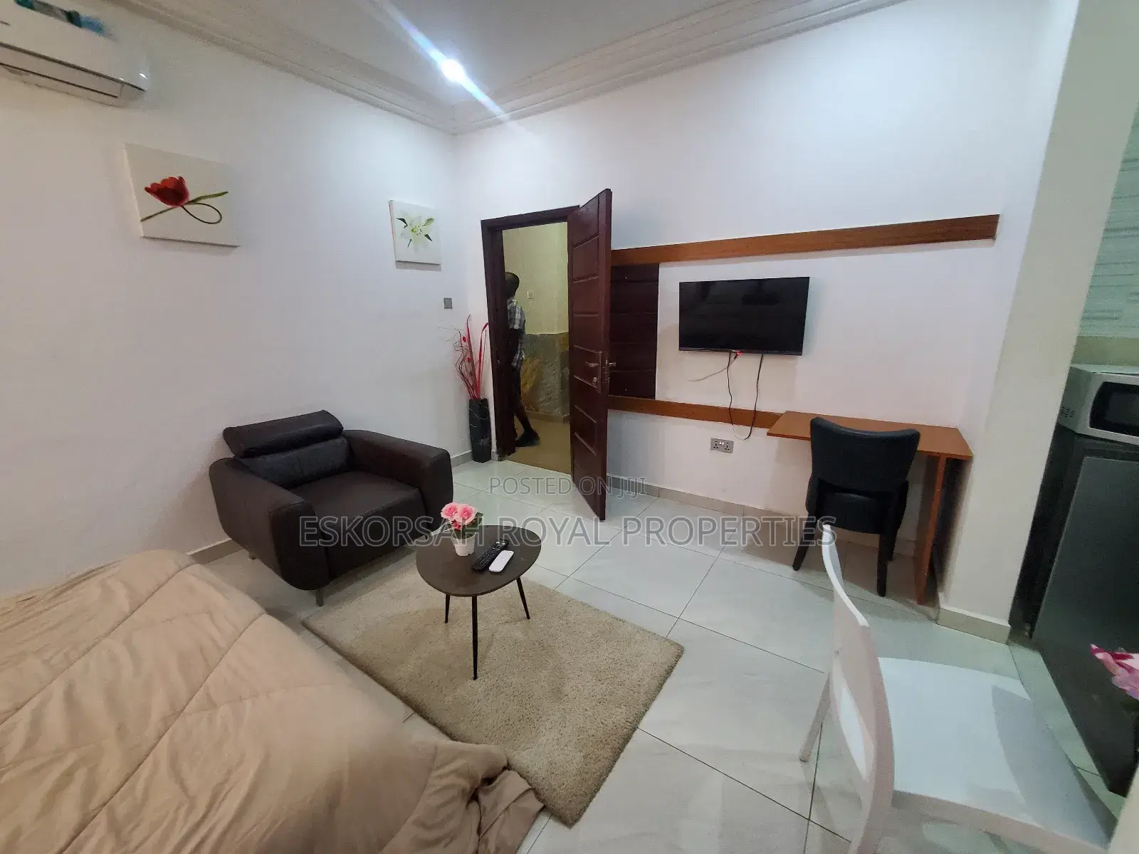 Furnished Studio Apartment in Adjiringanor Ability for rent