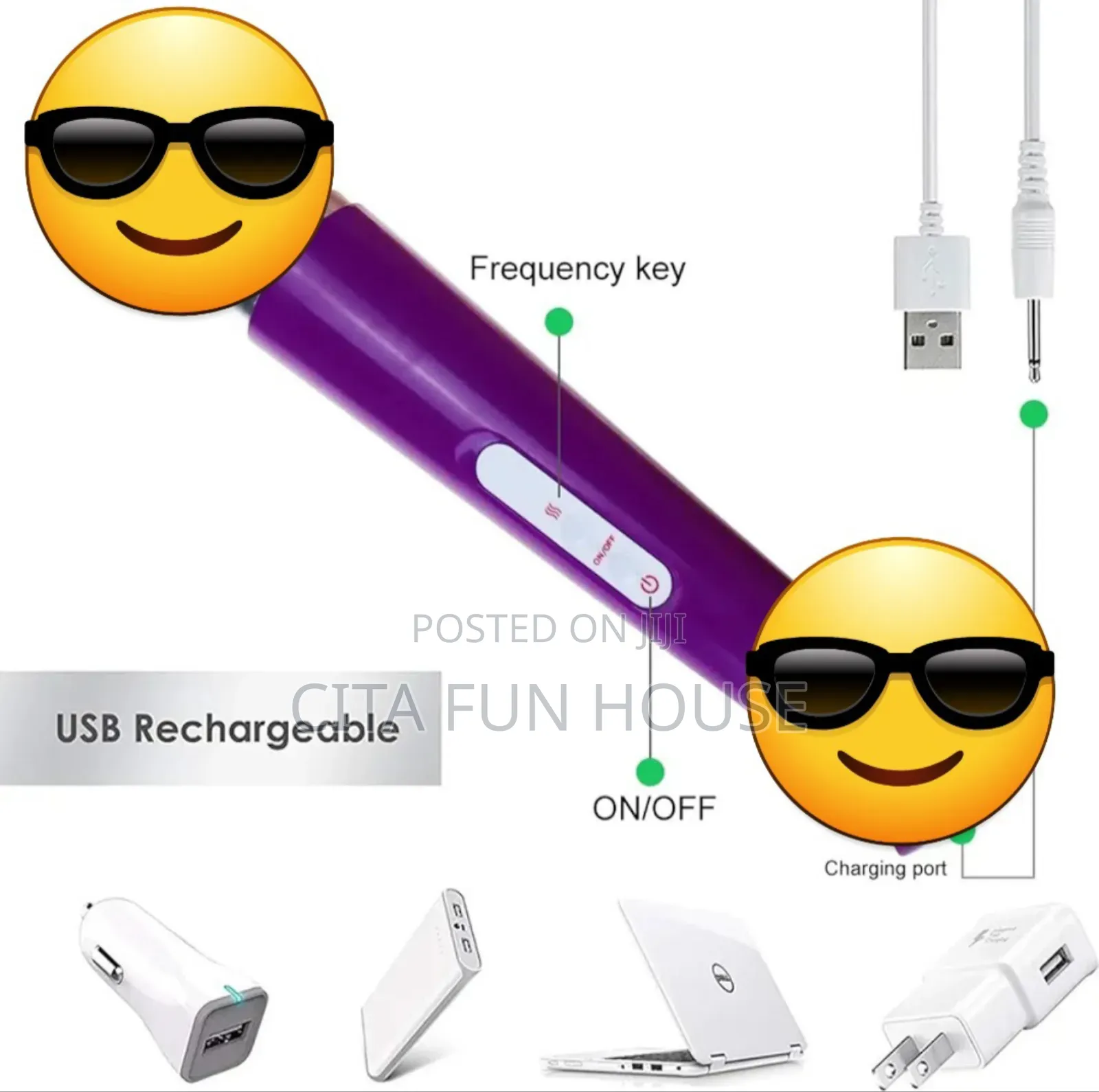 Big Rechargeable Magic Wand
