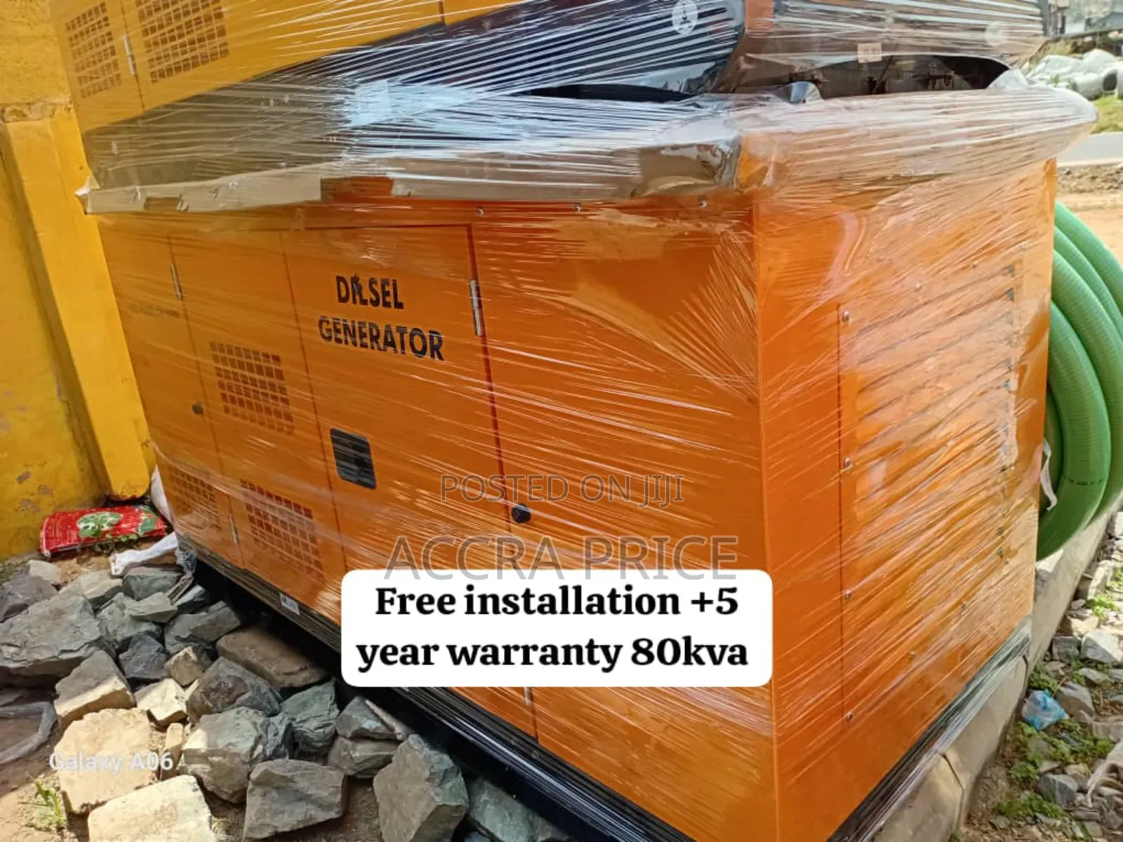 Power Flex 80kva Diesel Silent Perkins Generator Uk Silent