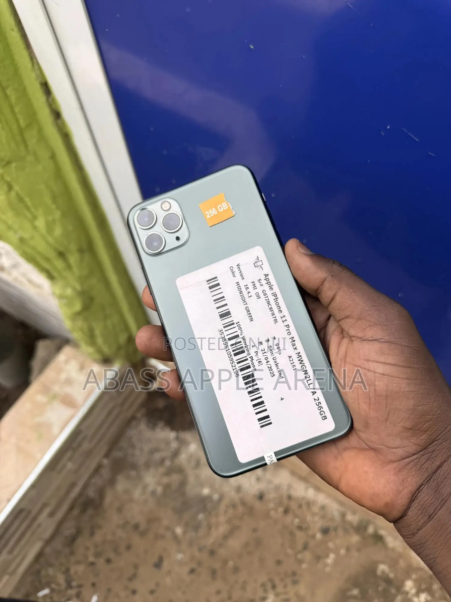 Apple iPhone 11 Pro Max 256 GB Green