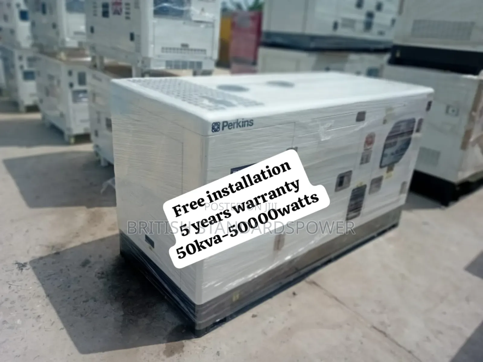 Validated Warranted 50kva Diesel Generator Set