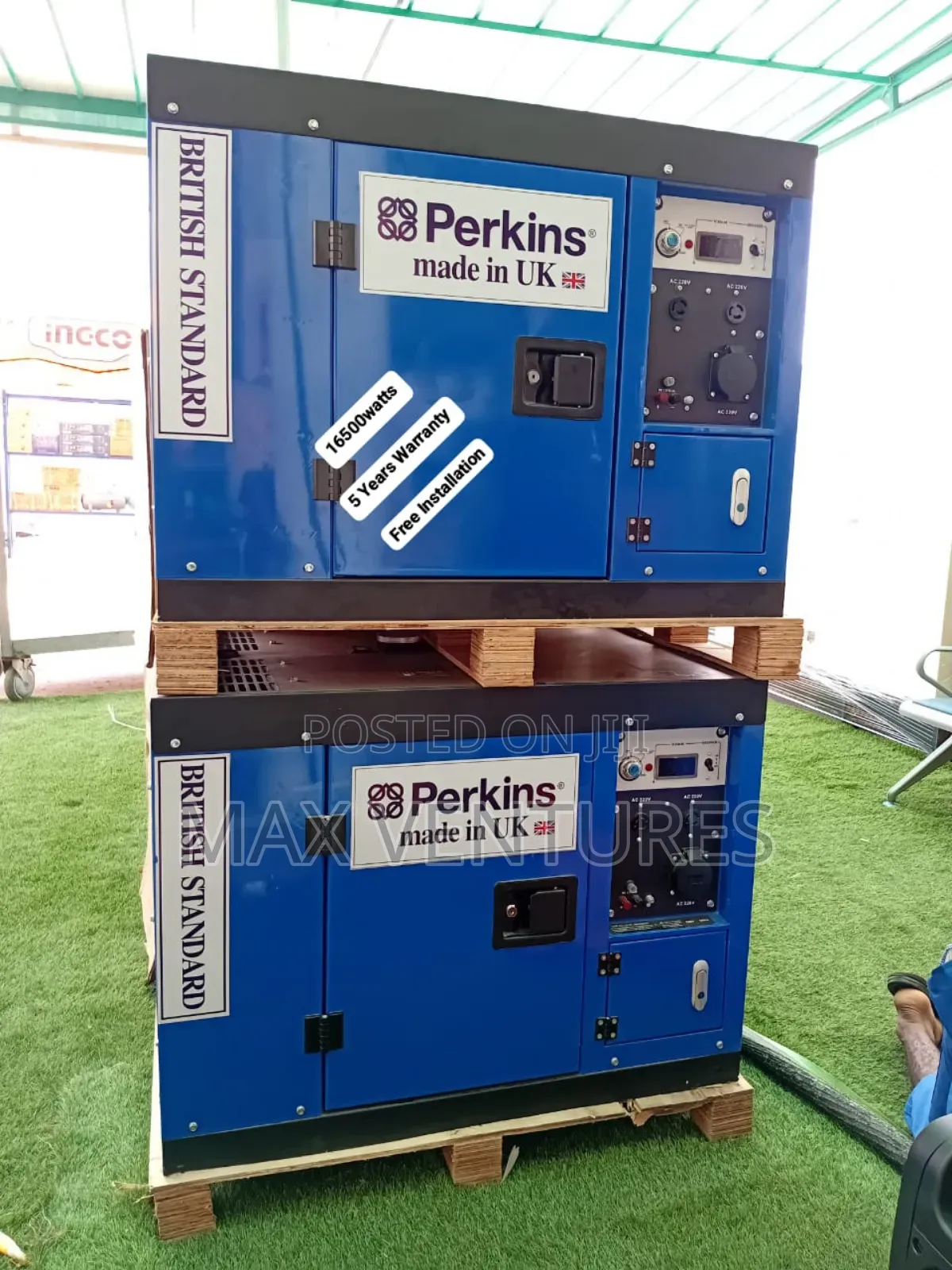 15kva Diesel Blue Generator Perkins Generator Guru