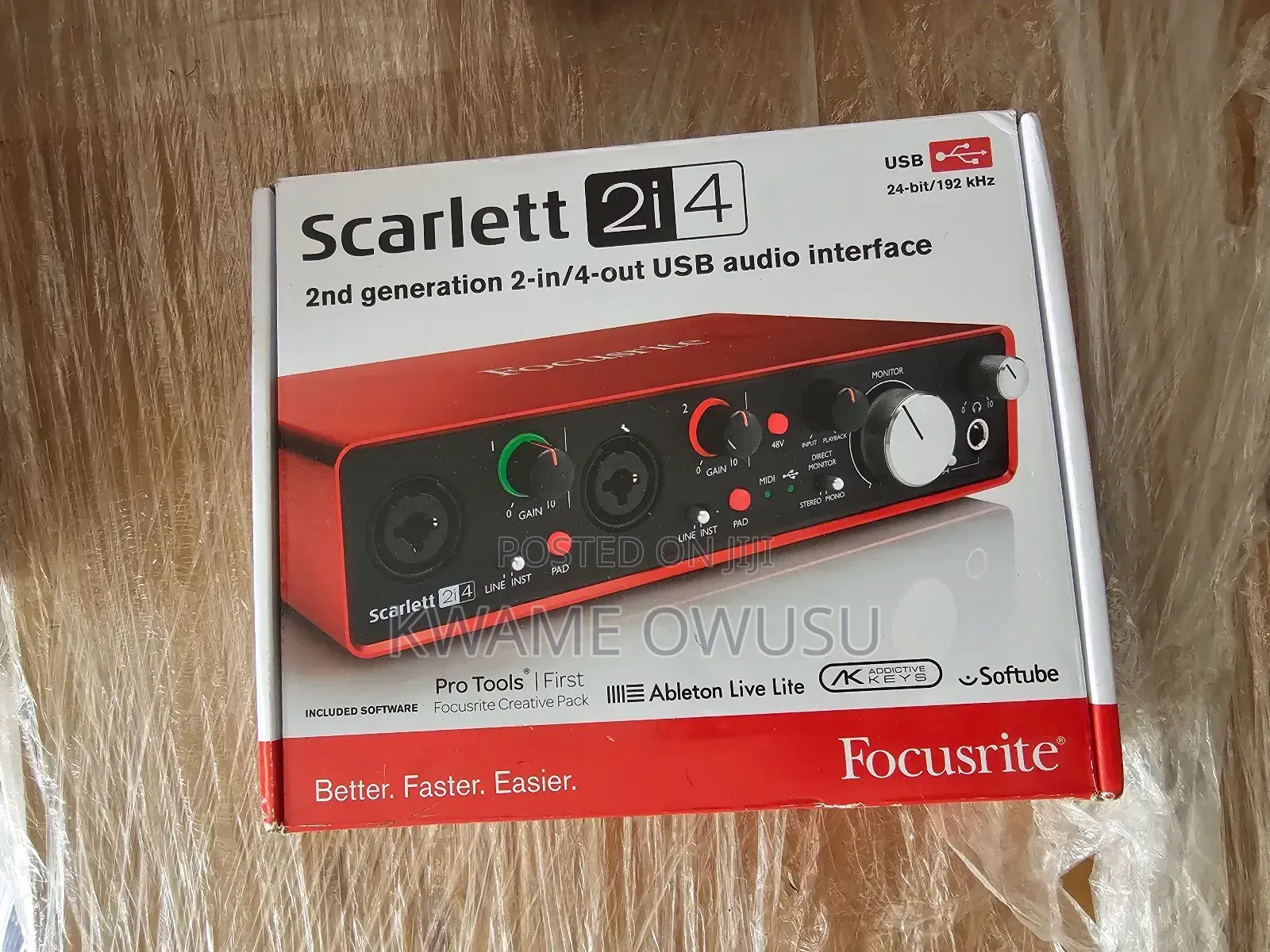 Focusrite Scarlett 214 2nd Gen. Studio Soundcard