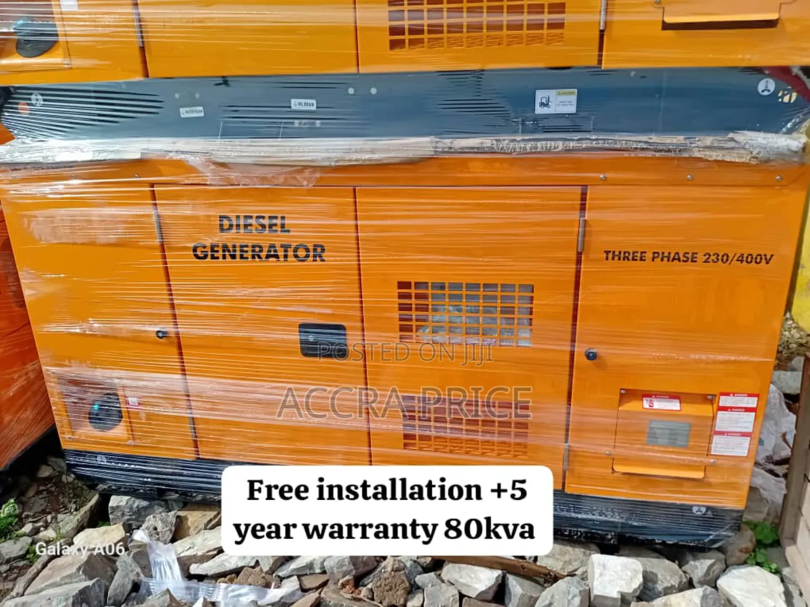Finest Power Source 80kva Perkins Diesel Generator 70000watt