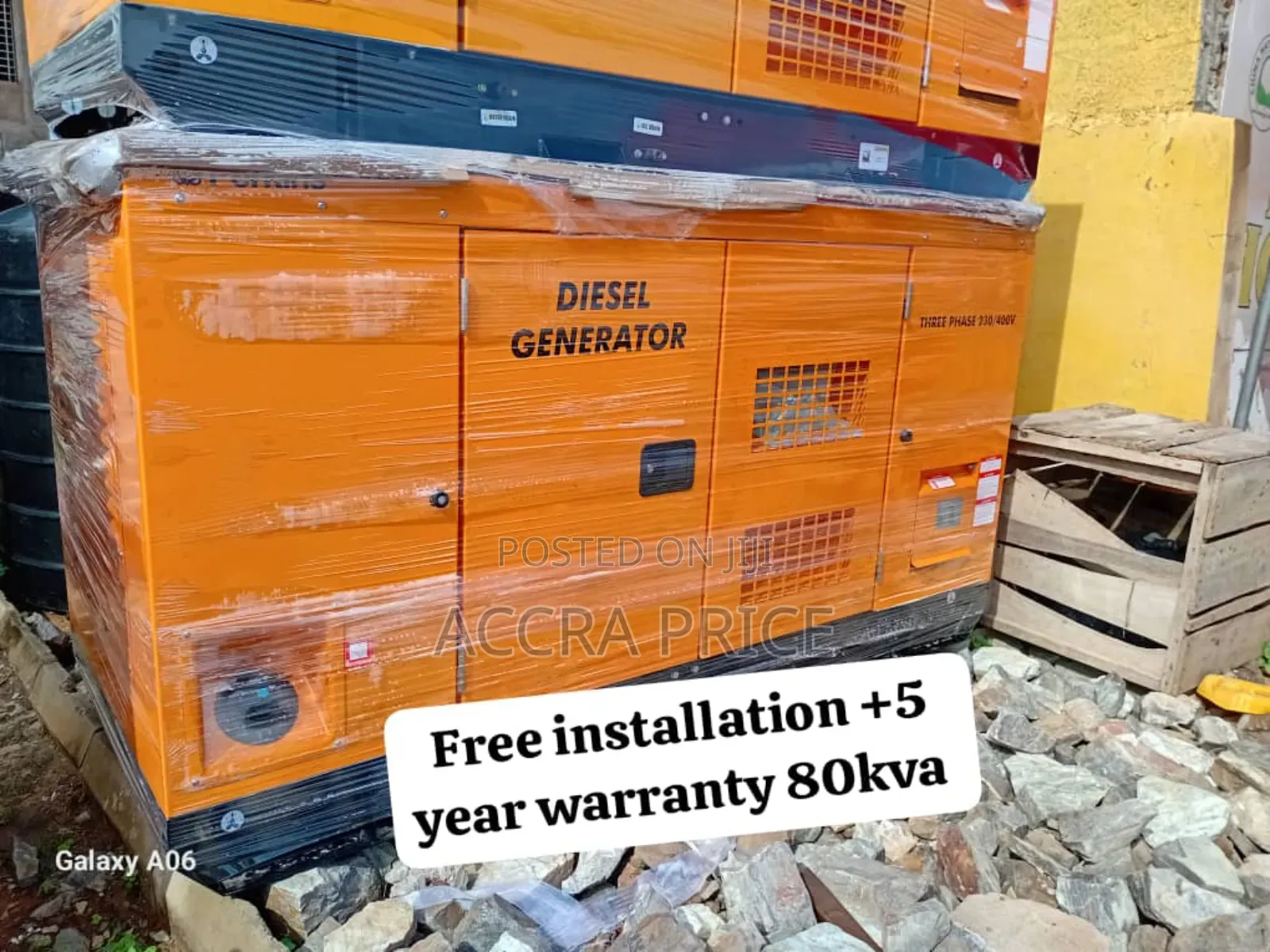 Unrivaled Perkins Diesel Genset 80kva With Large Fuel Tank