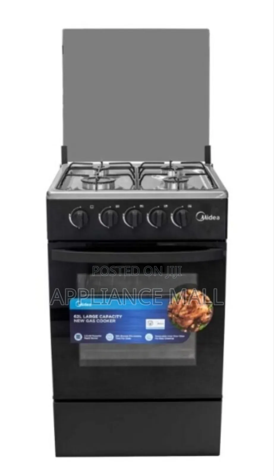 Midea 4 Gas Burner 50x50-Bg