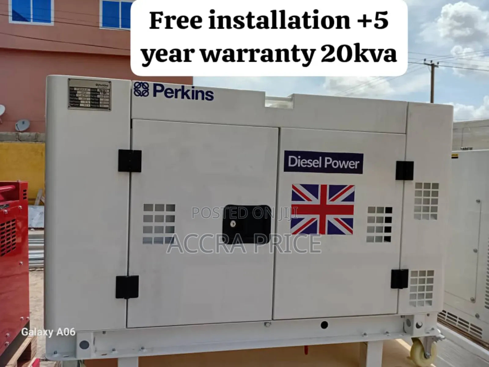 Unmatched Perkins Generator 20kva Diesel Perkins Genset Uk