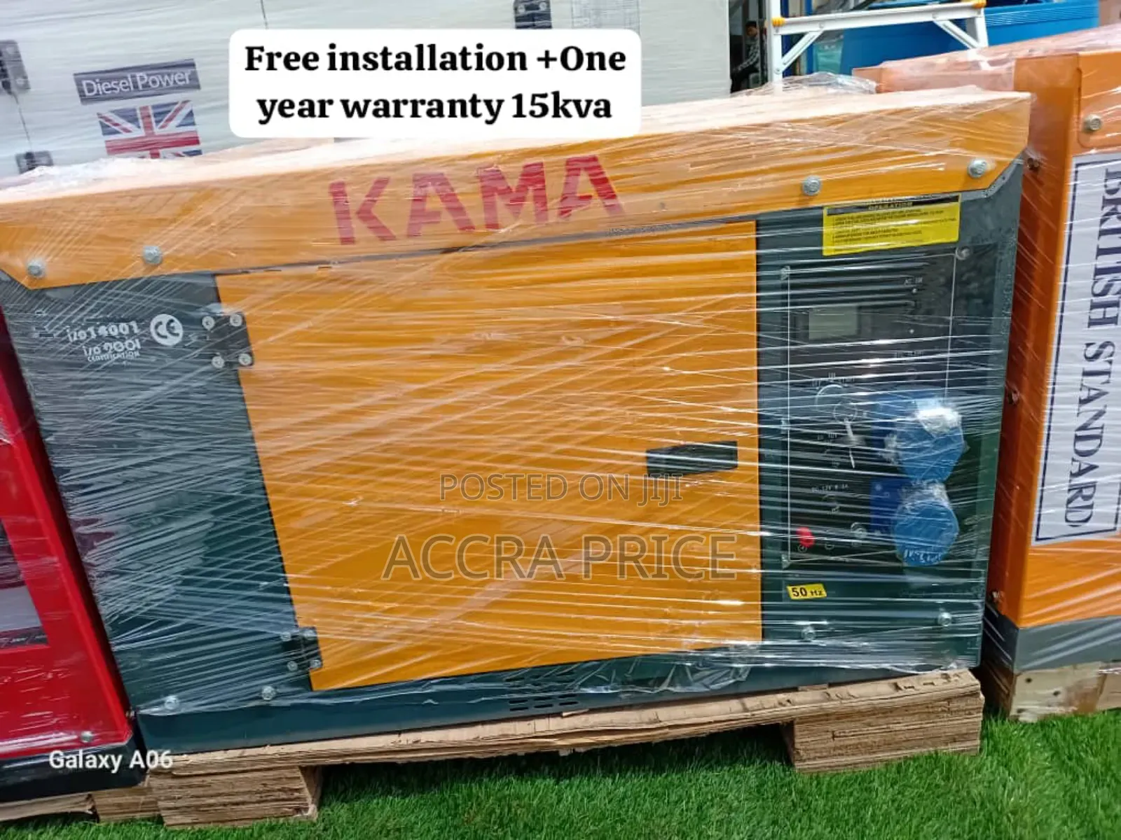 Unmatched Kama Generator 15kva Diesel Kama Genset Uk