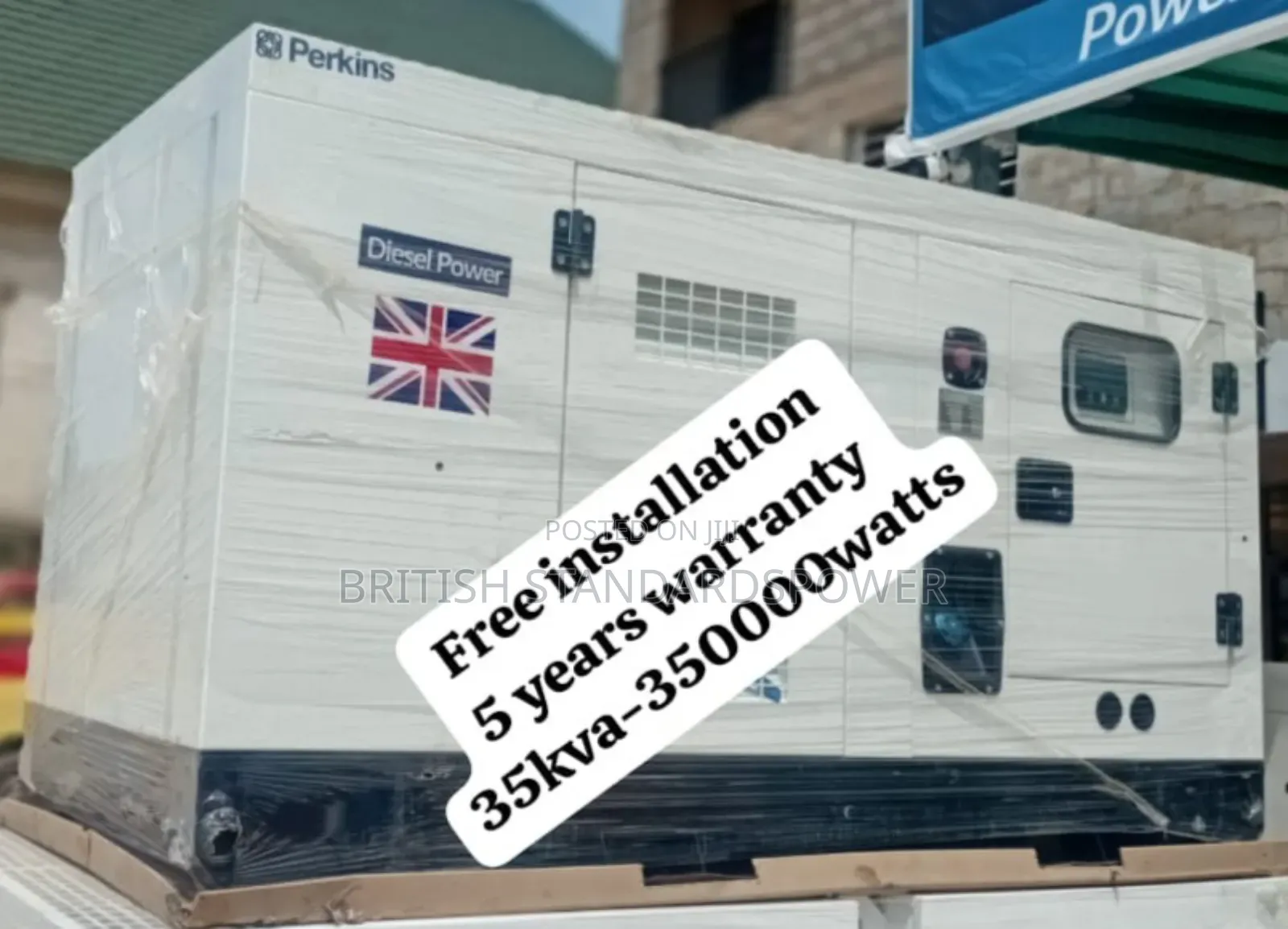 Robust 35kva Silent Diesel Generator