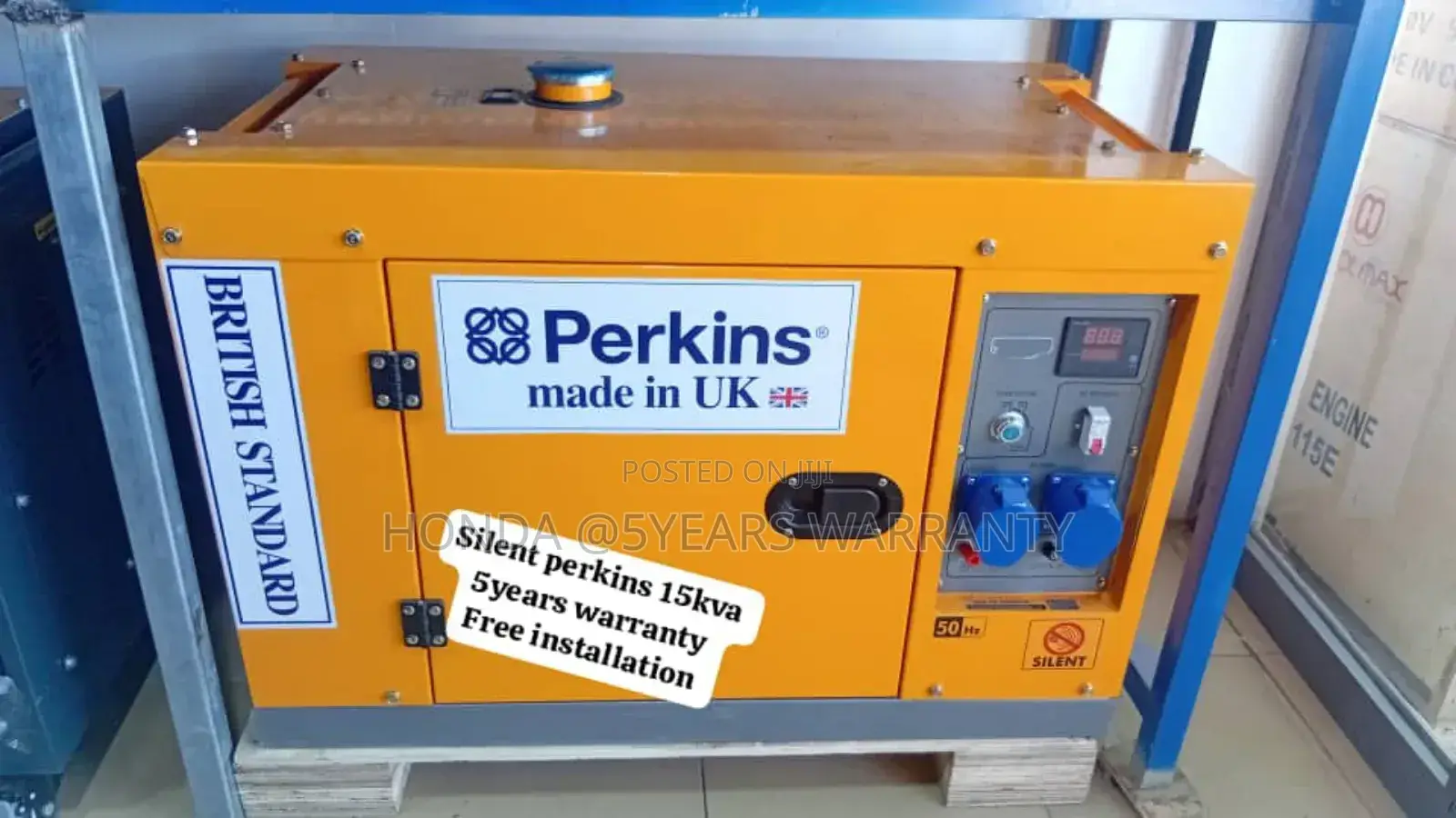 Shine With Electric Power Perkins 15kva 16500watt Silent
