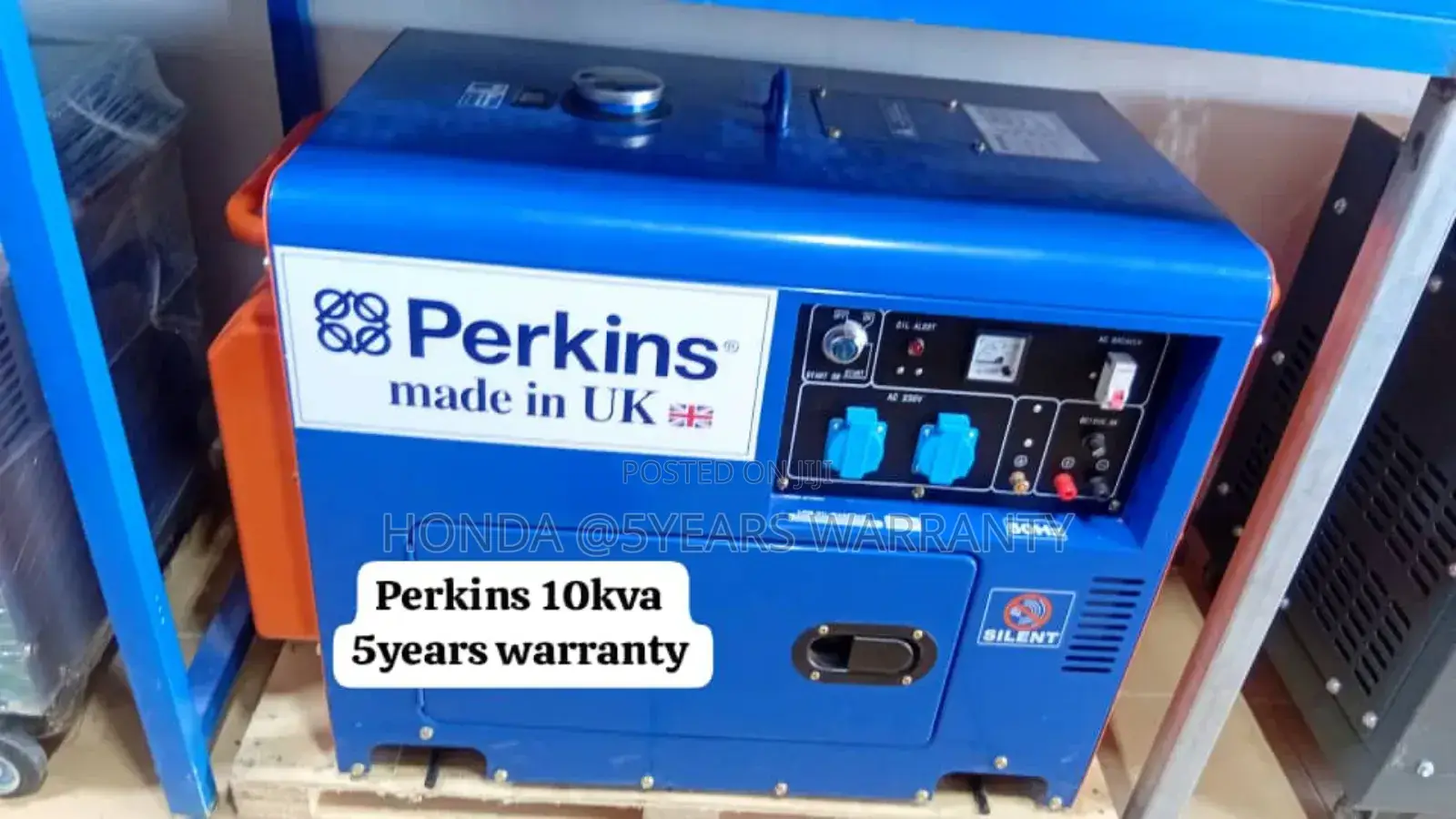 Support Electric Flow With Perkins 10kva 13000watt 10kva