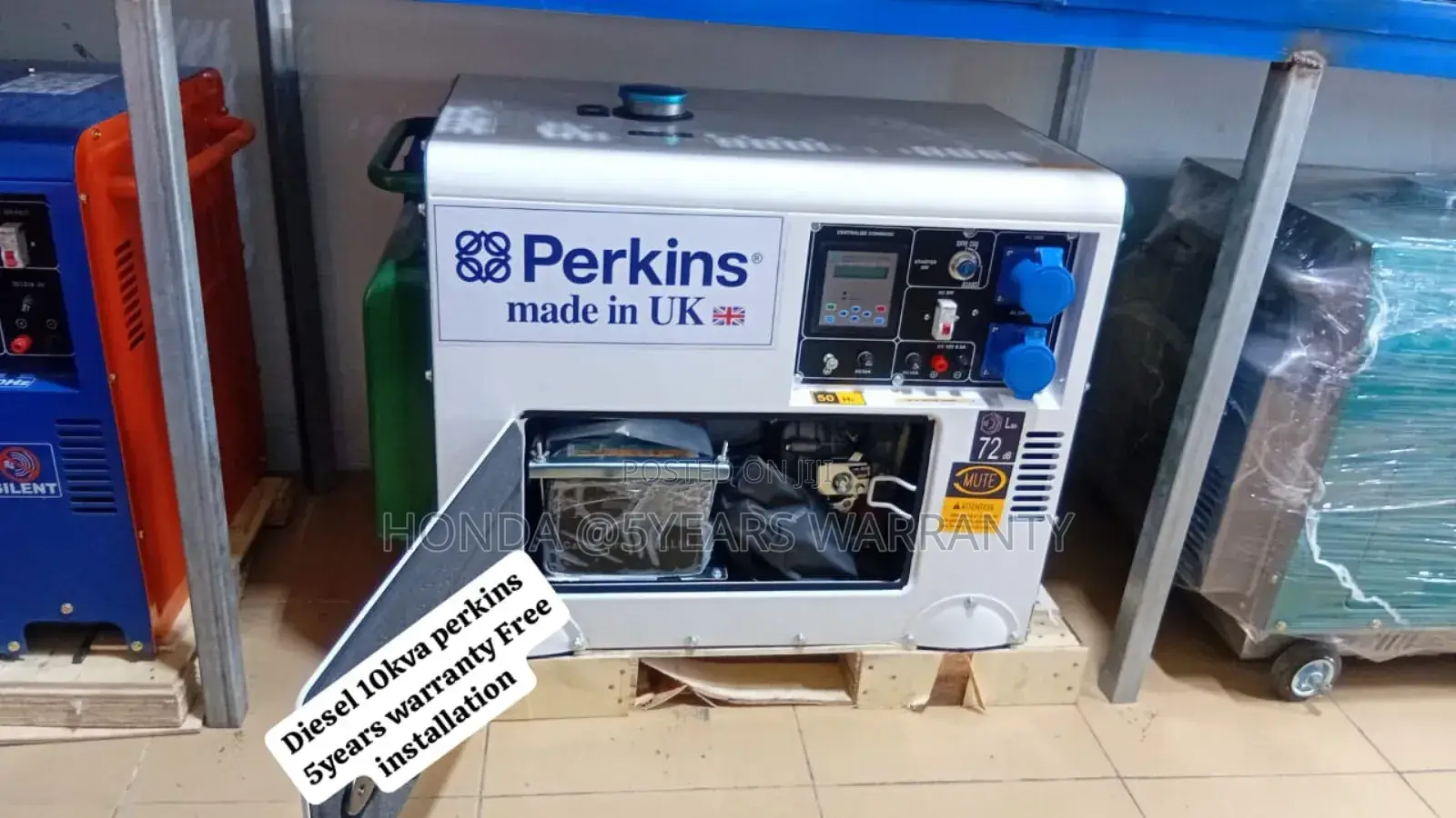 Transform Electric Flow With 10kva 13000watt Diesel Perkins