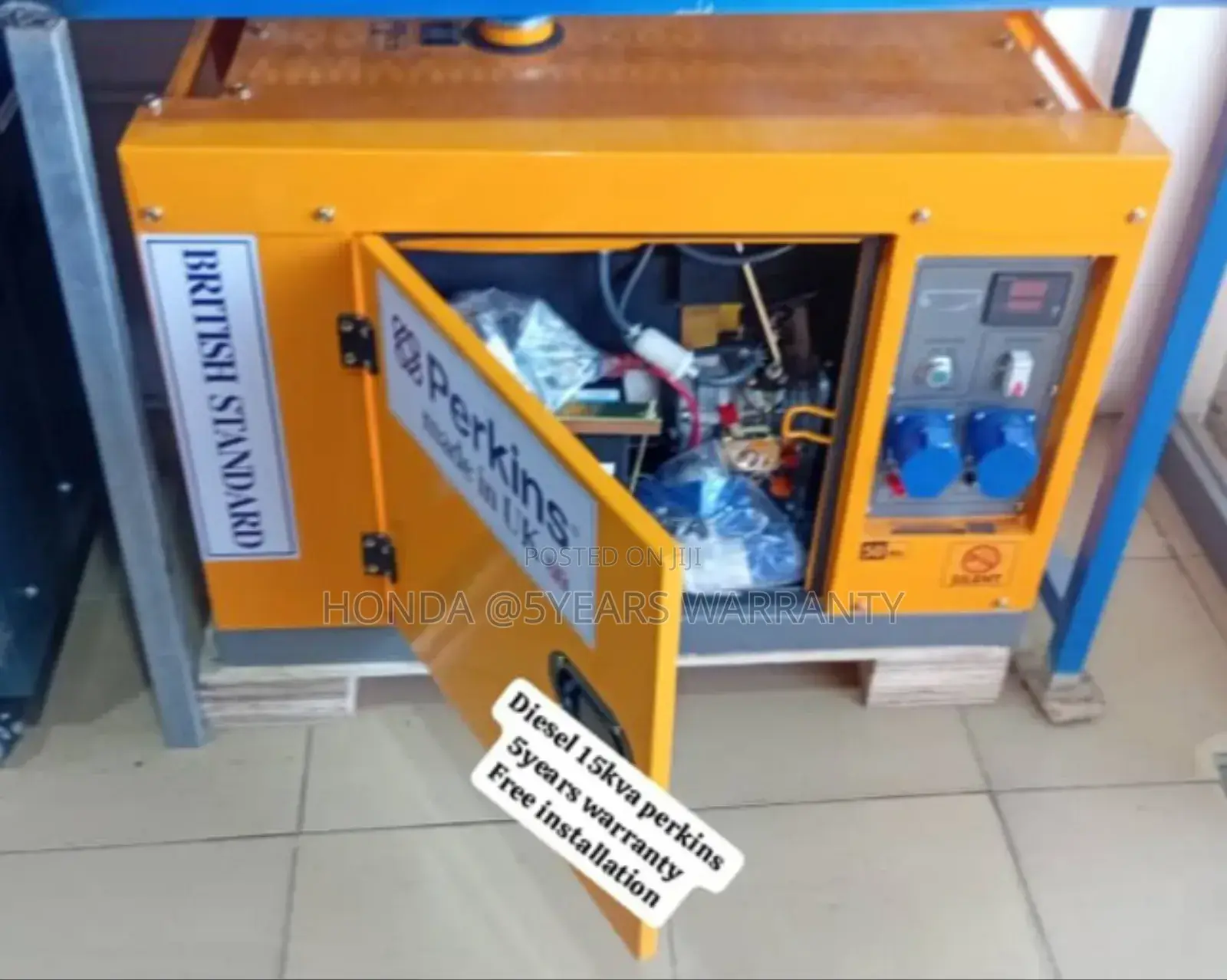 Unwind Electric Energy With 15kva 16500watt Perkins Silent