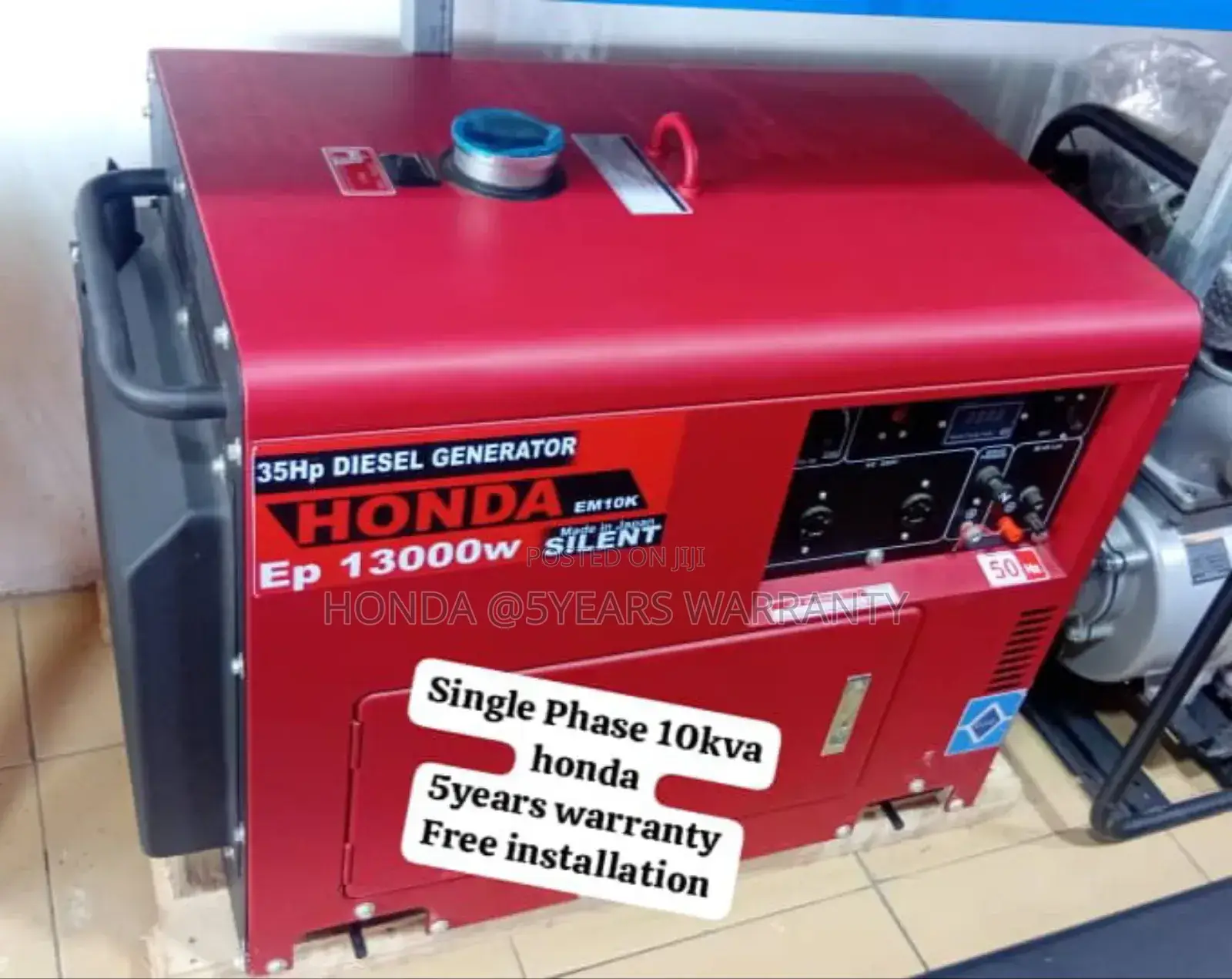 Zone Into Electric Power Honda 10kva 13000watt Generator