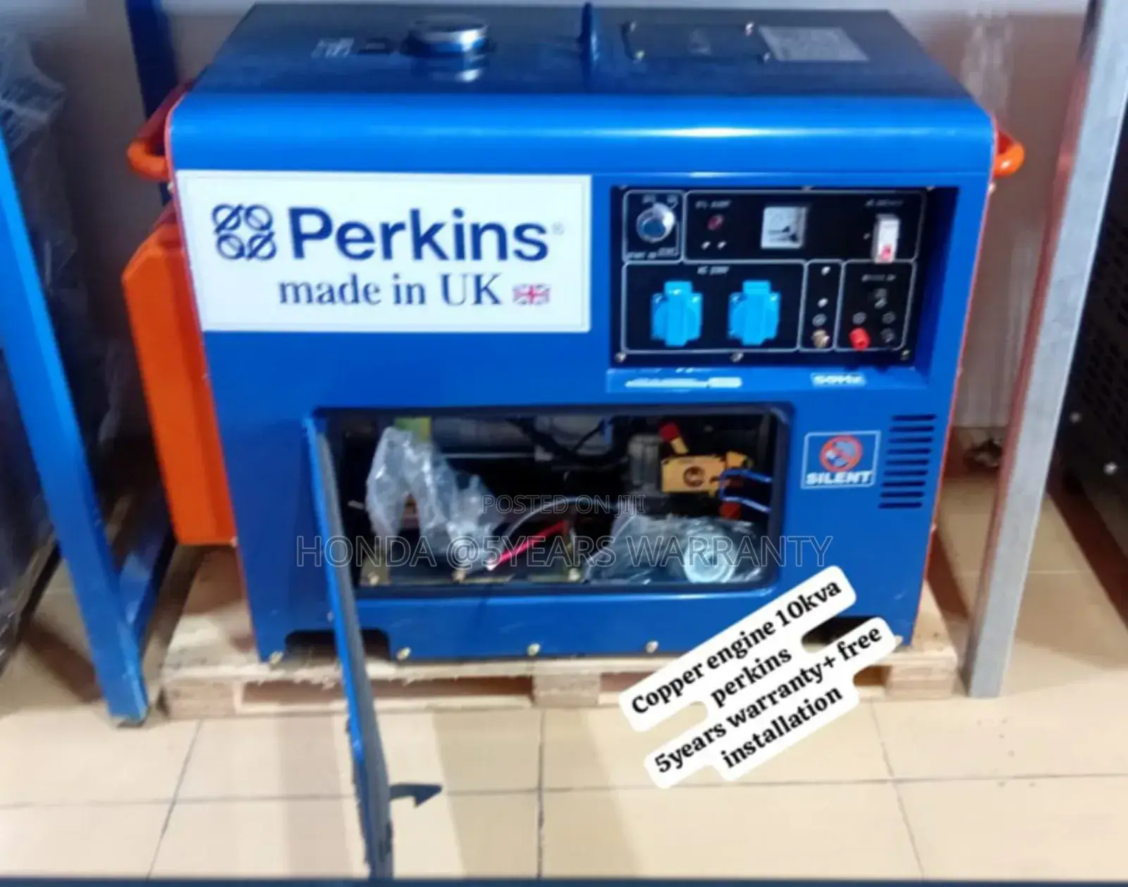 Adant to Electric Energy Perkins 10kva 13000watt Generator
