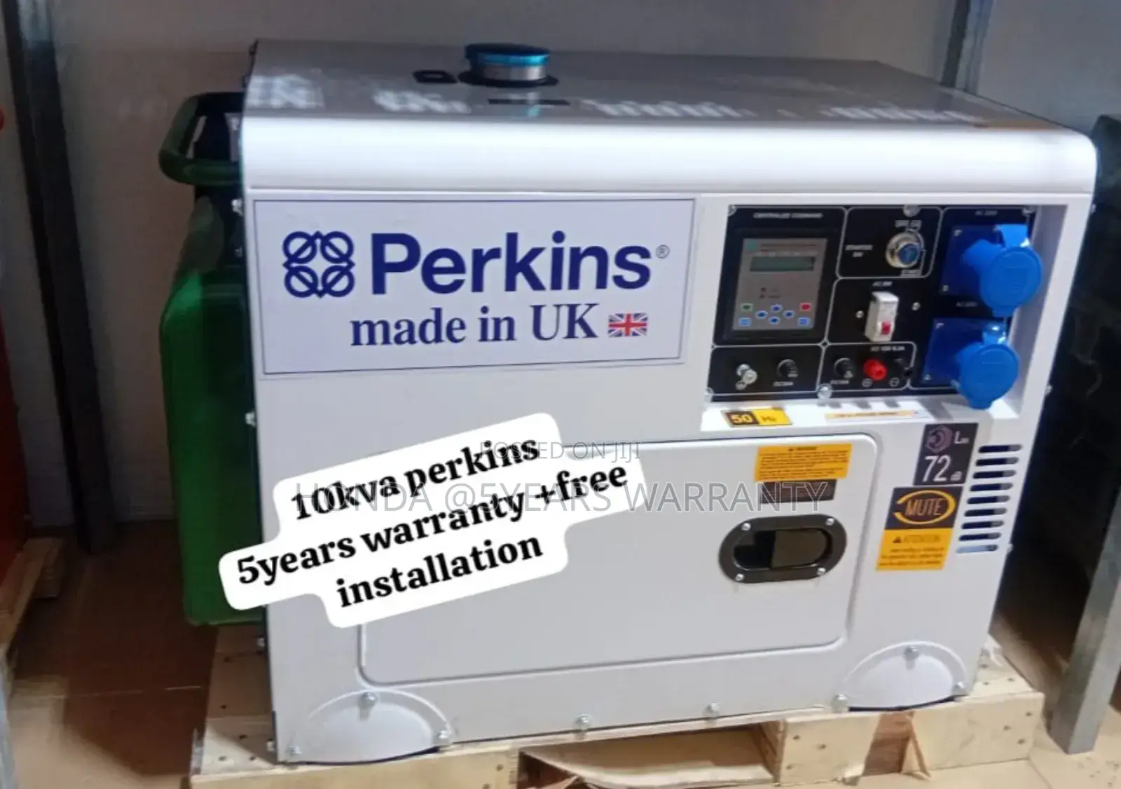 Arrive at Electric Power Perkins 10kva 13000watt Diesel